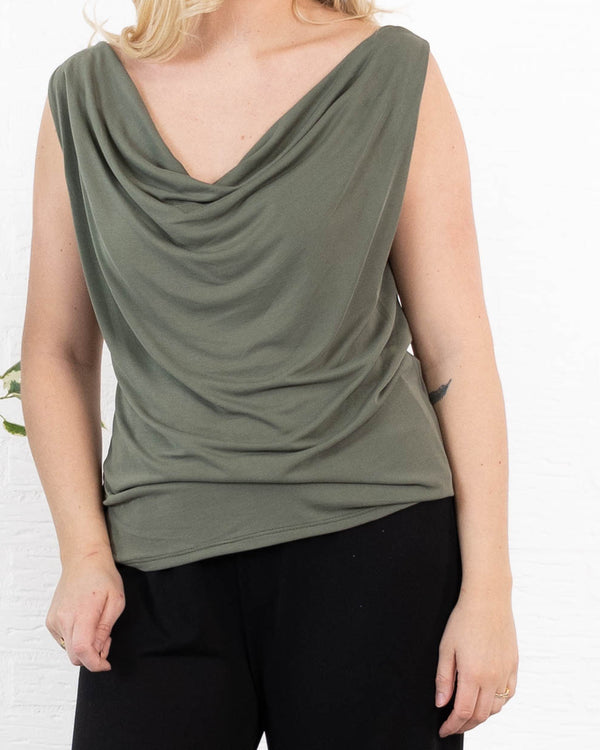 Melissa top, Khaki