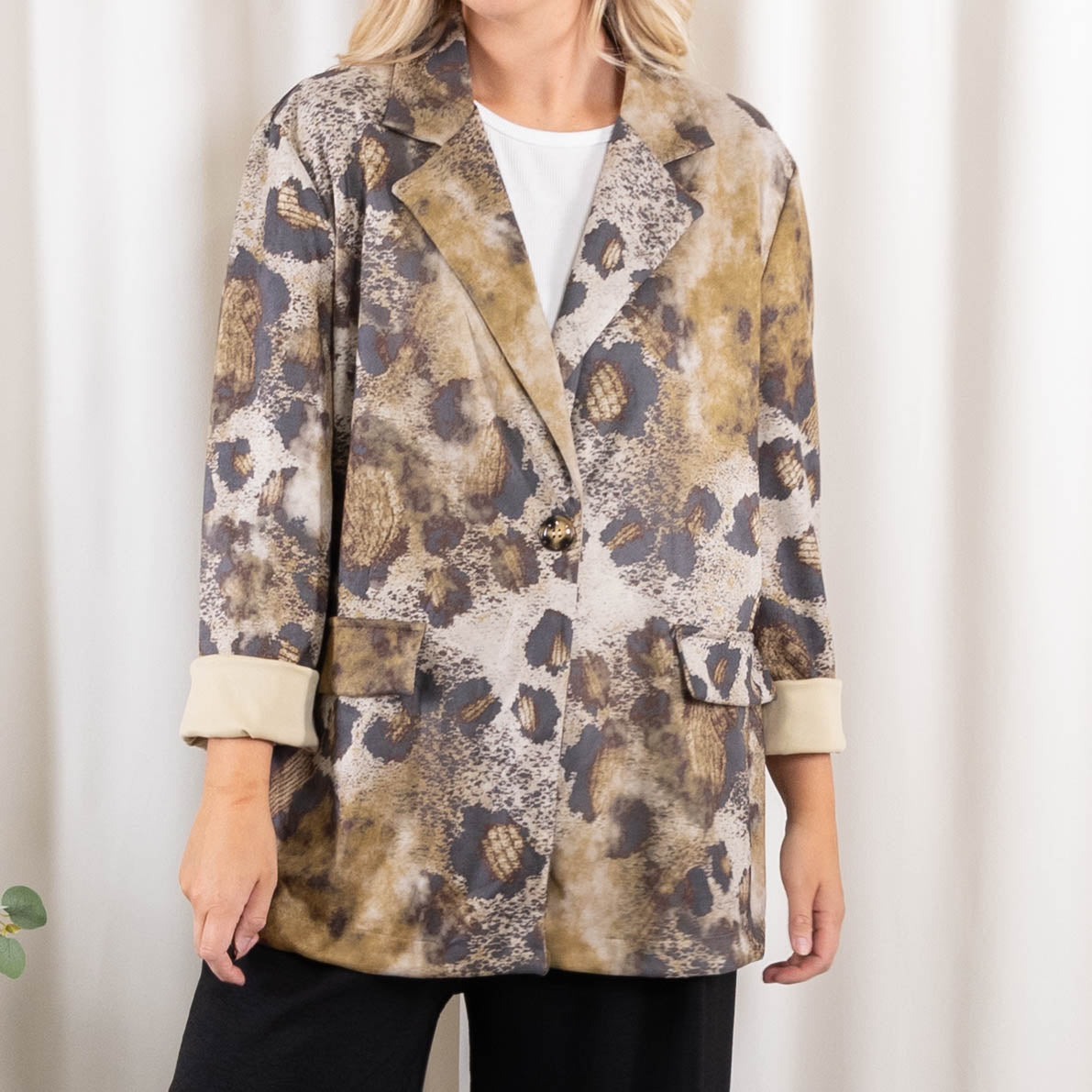 Carrie blazer, Khaki