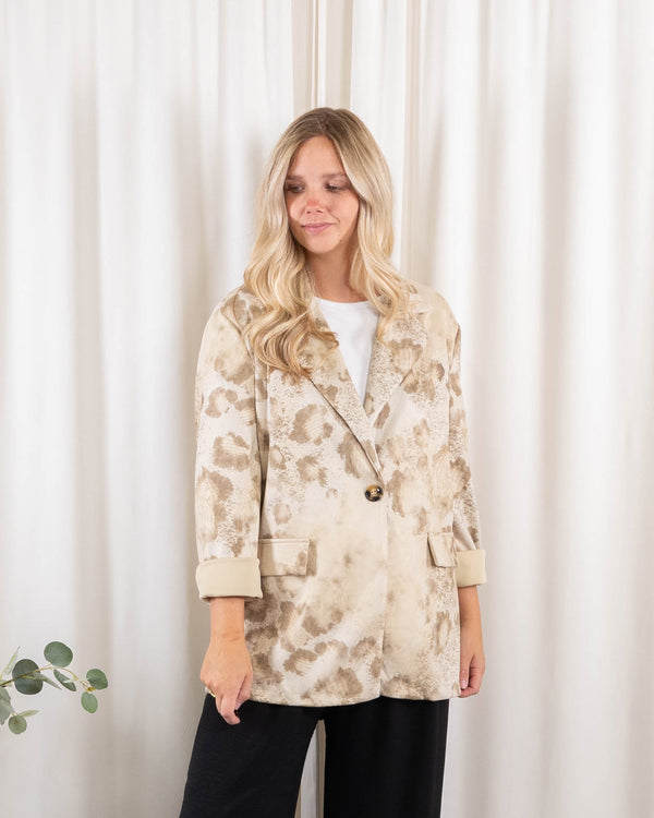 Carrie blazer, Beige