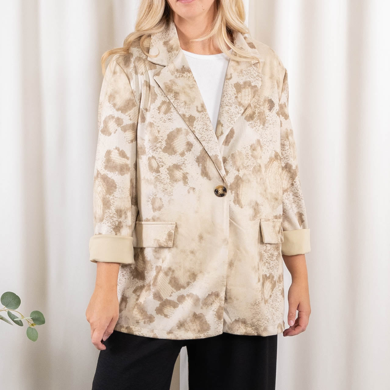 Carrie blazer, Beige
