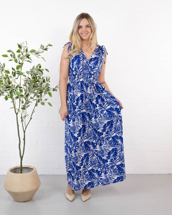 Helga kjole, Royal blue