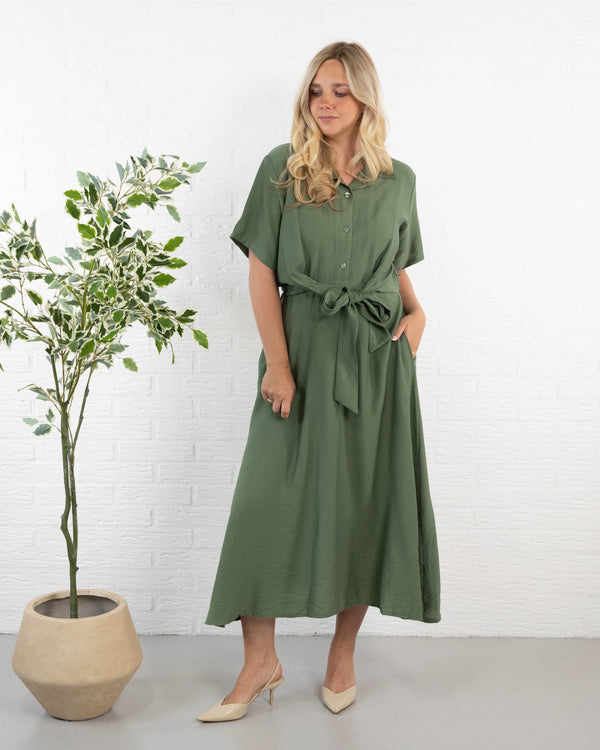 Liberty kjole, Khaki
