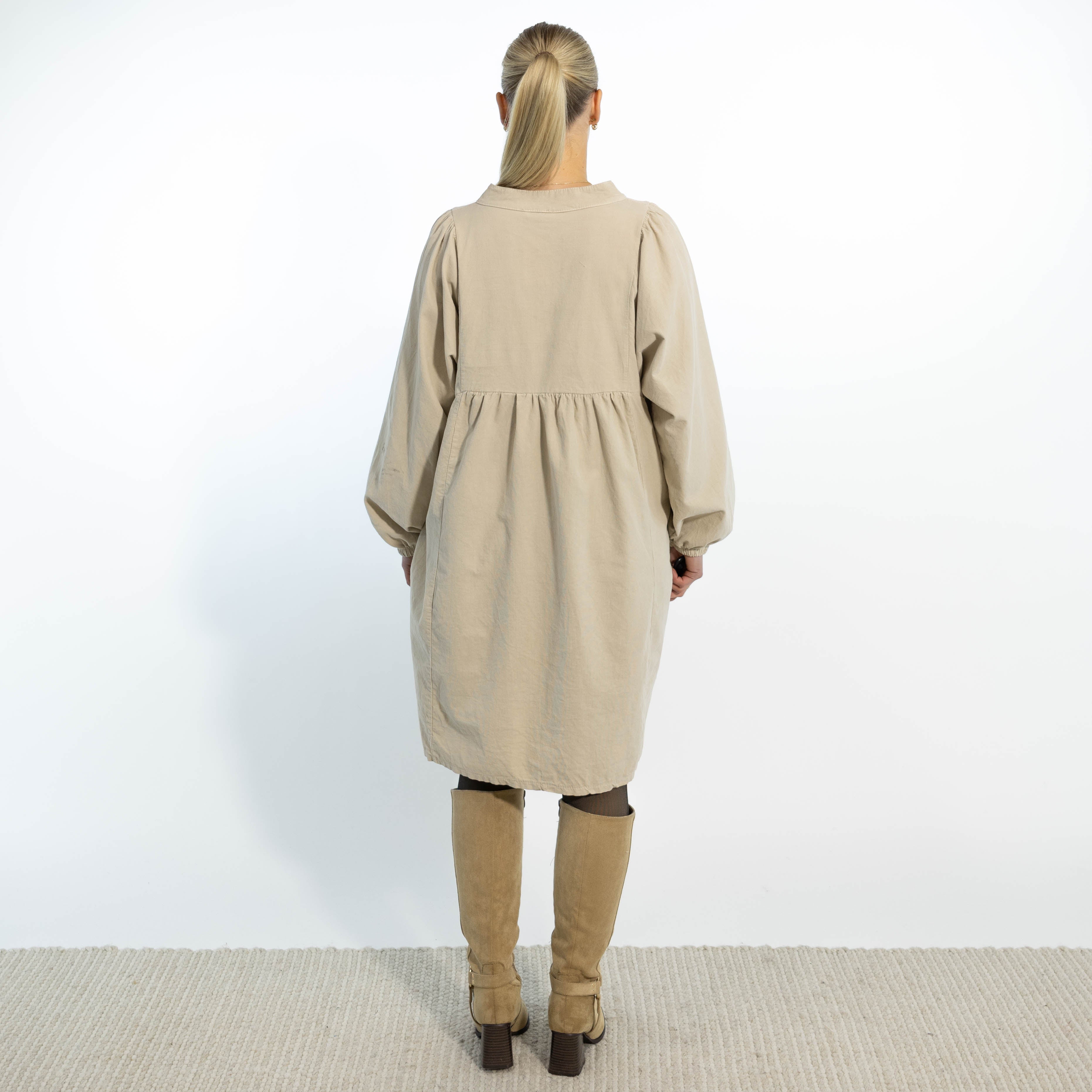 Randi tunika kjole, Beige