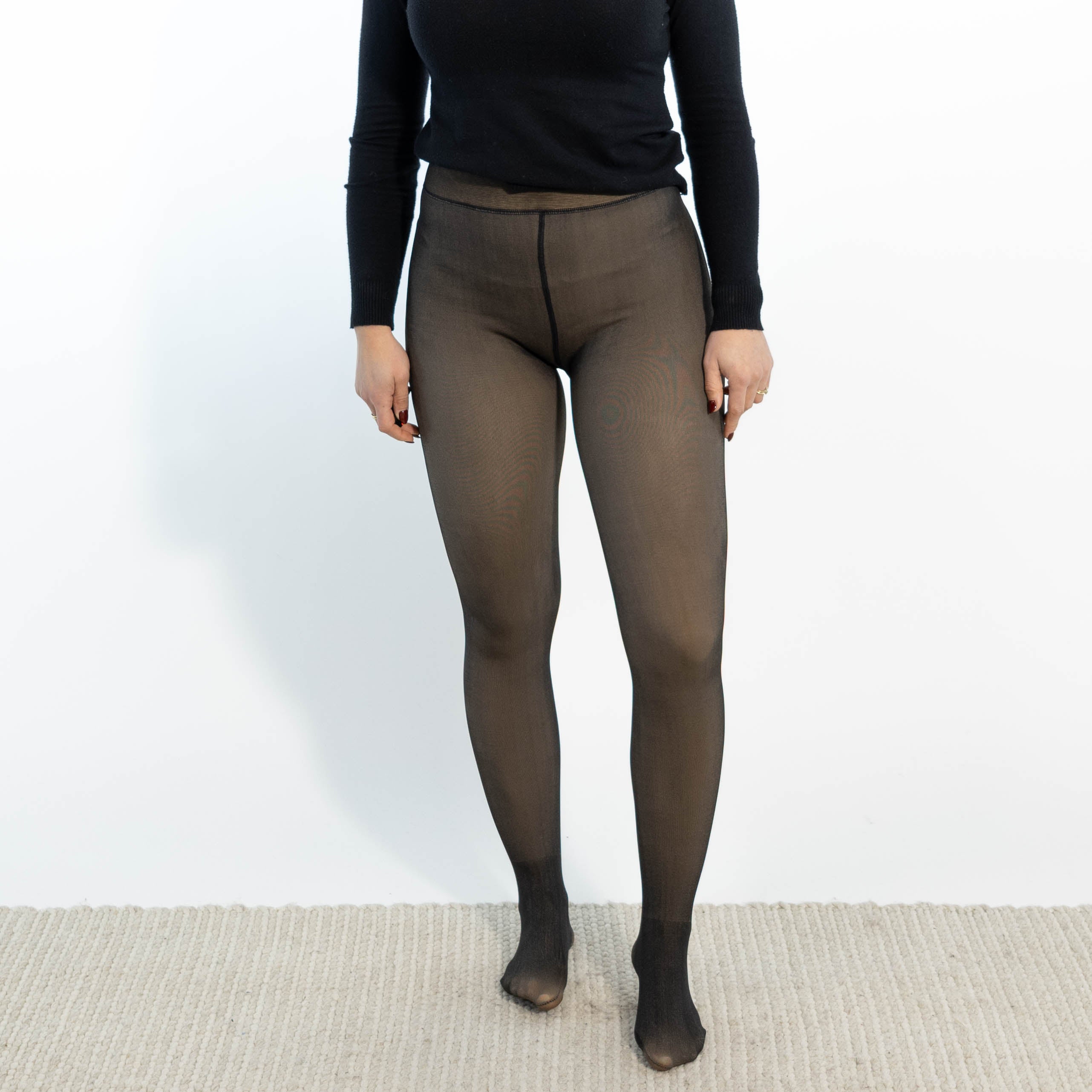 Suzzi termo strømpebukser, Sort