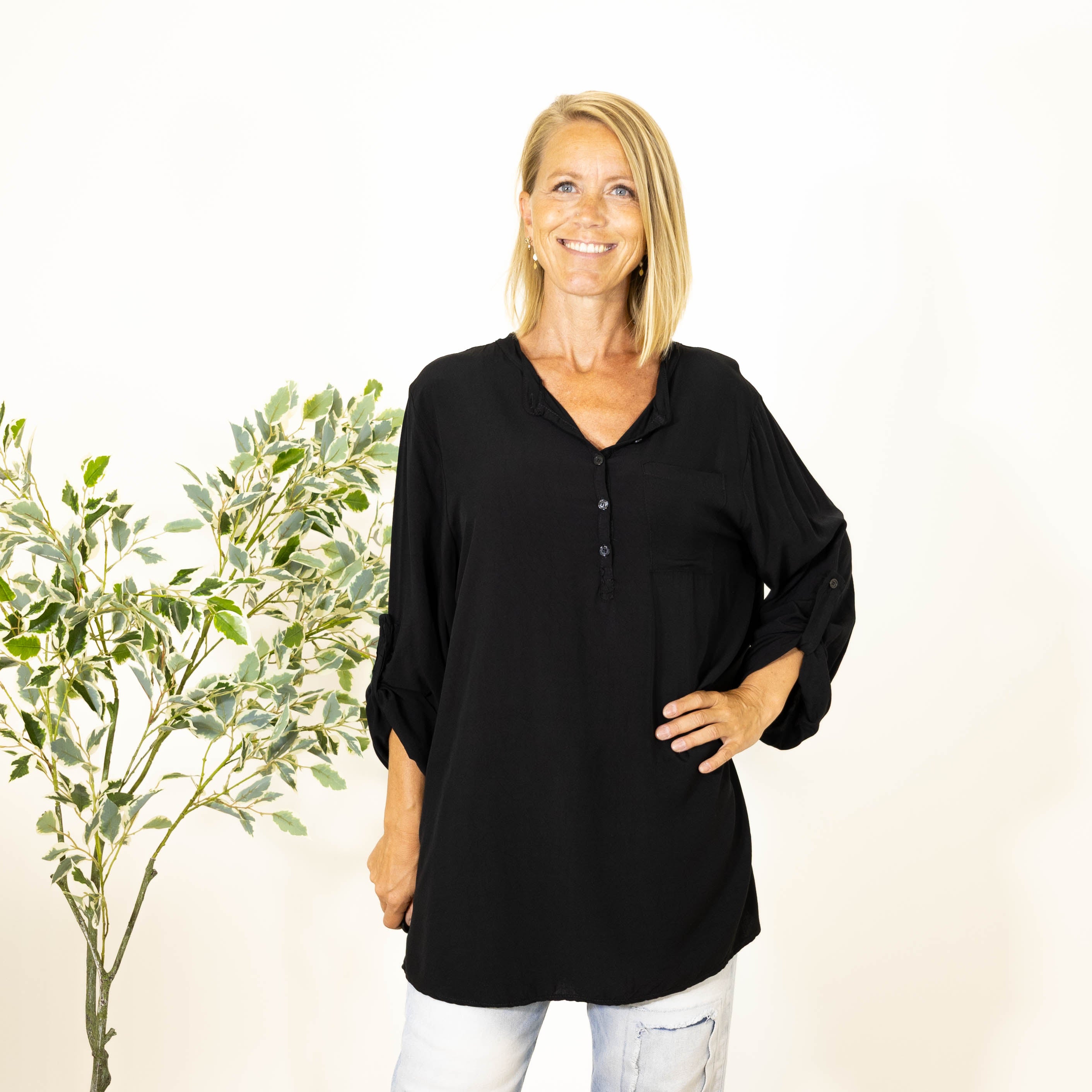 Lissy skjorte, Sort