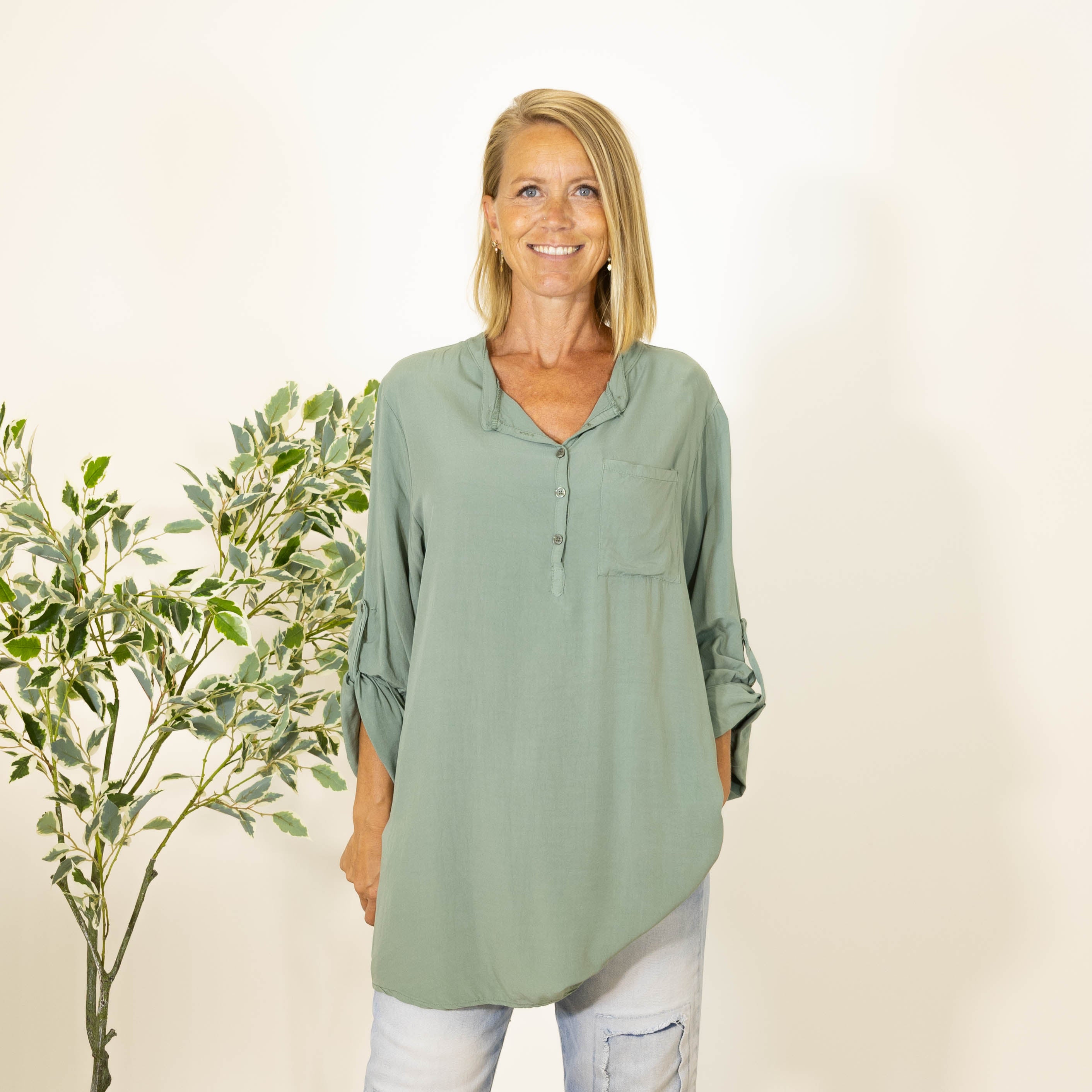 Lissy skjorte, Khaki