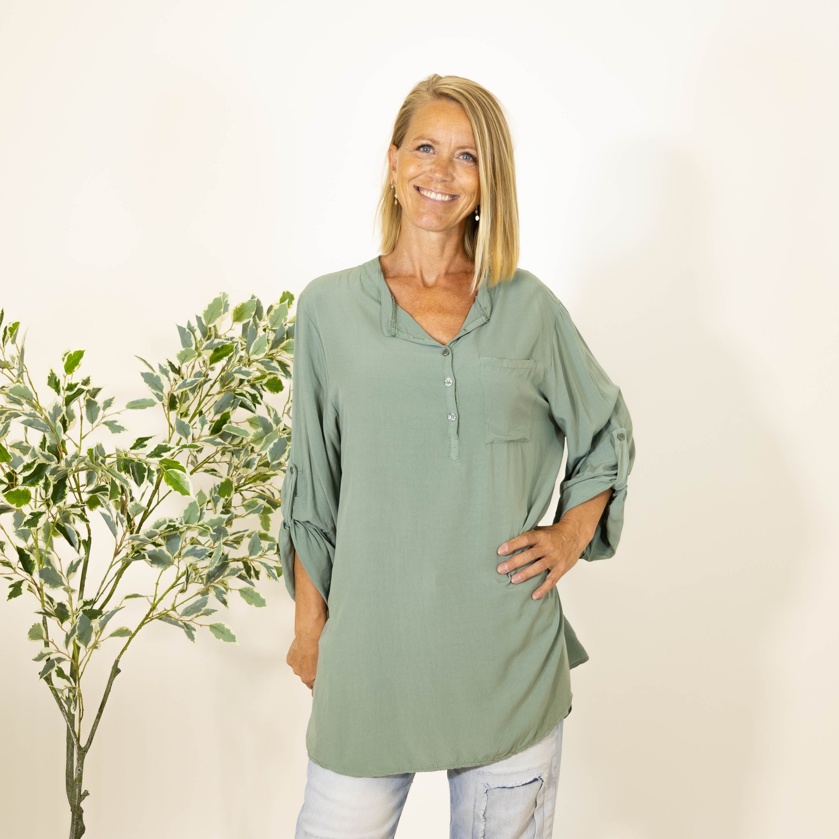 Lissy skjorte, Khaki