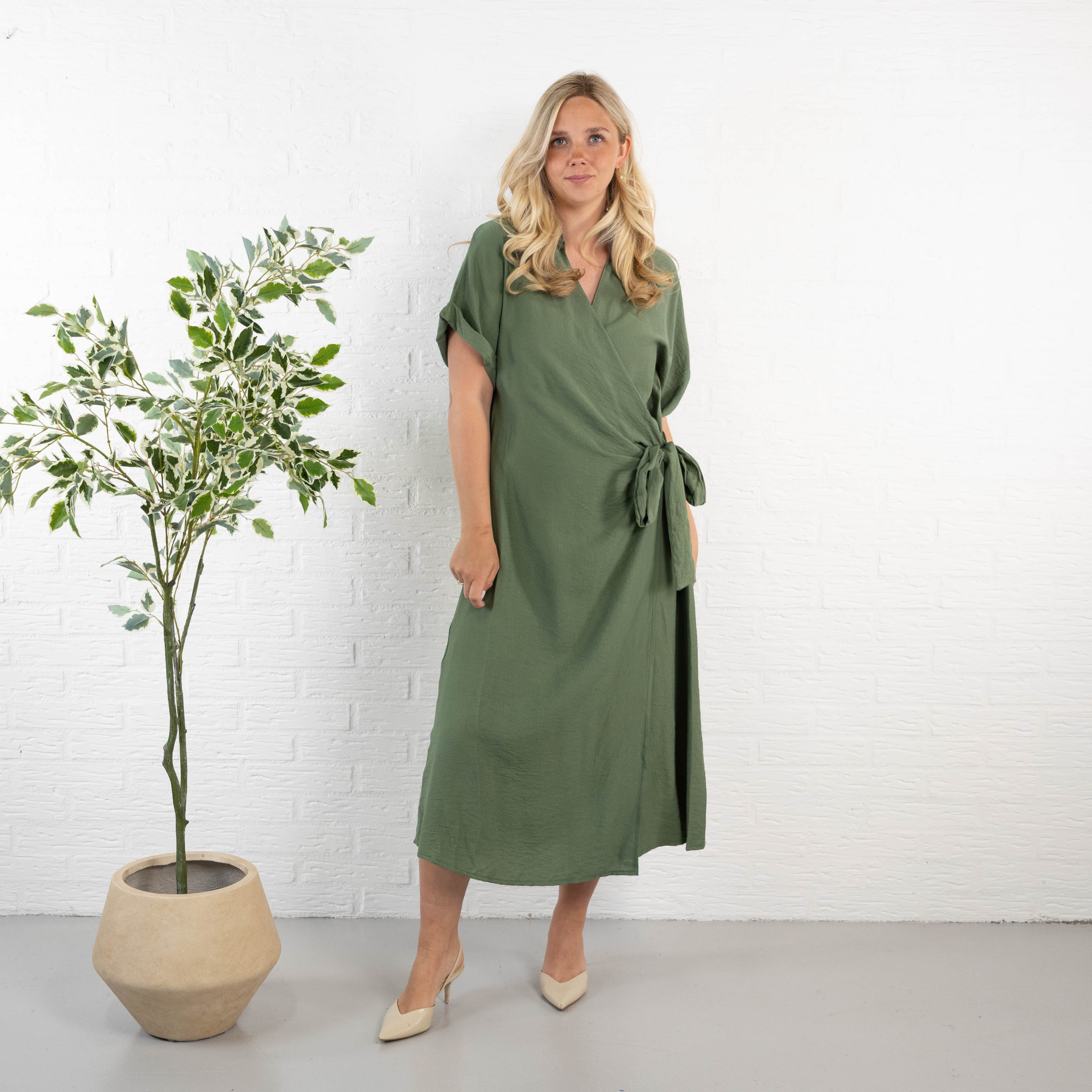 Azura kjole, Khaki