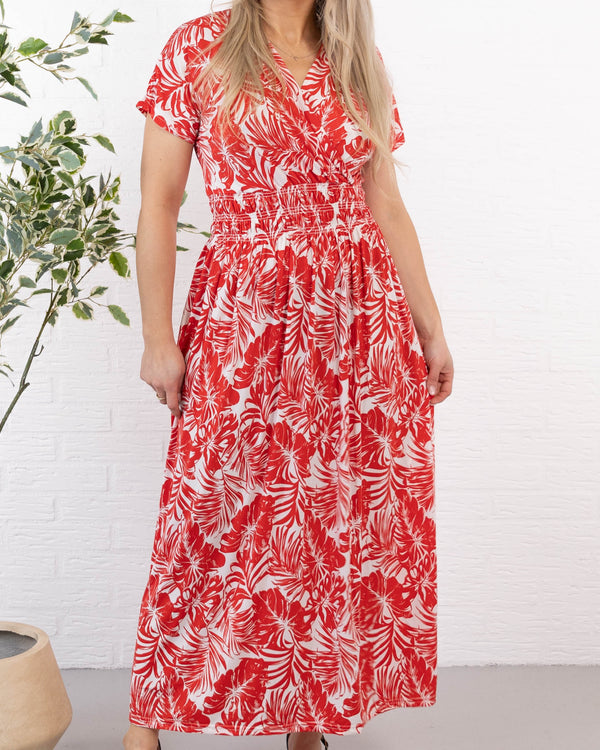 Cork kjole, Rød