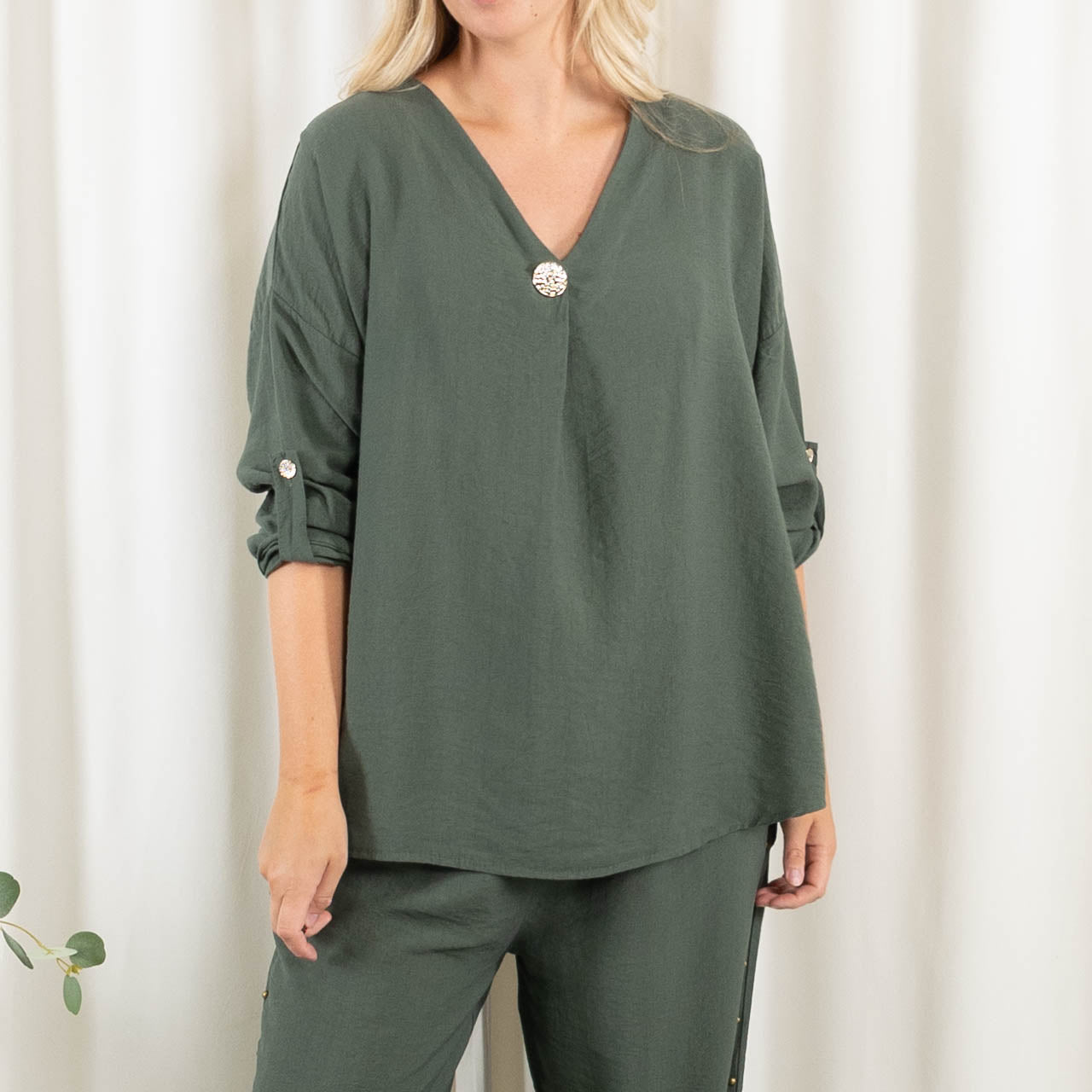 Stacy overdel, Khaki