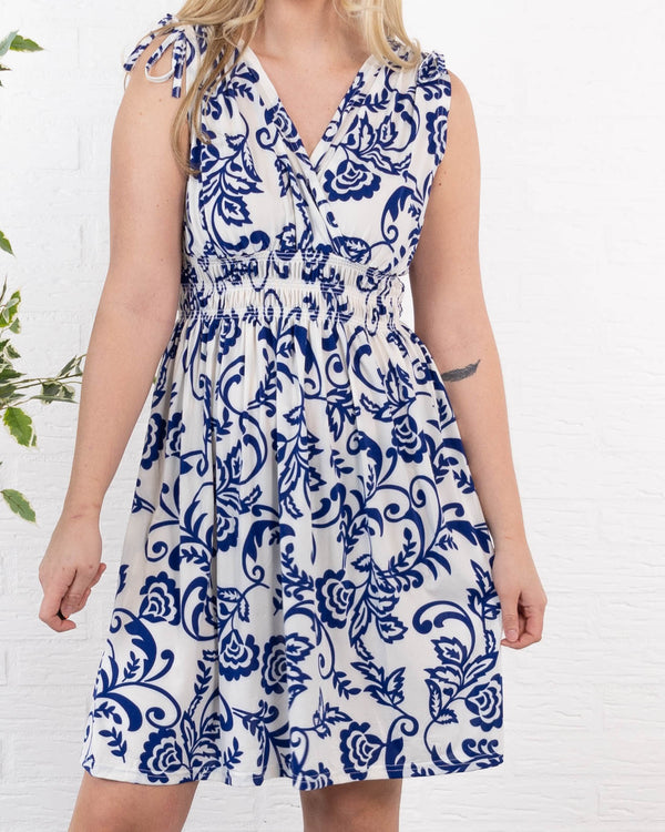 Linda kjole, Royal blue