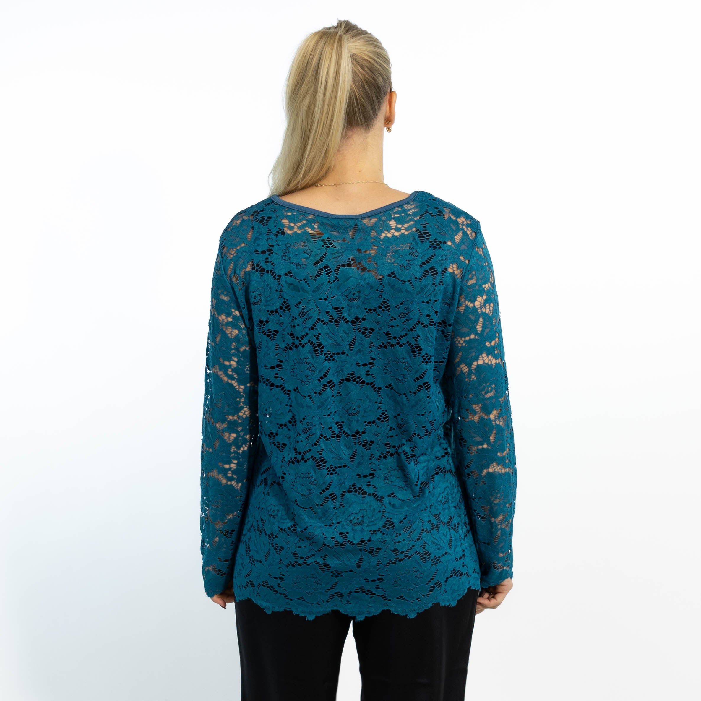 Domino lace overdel, Petrol