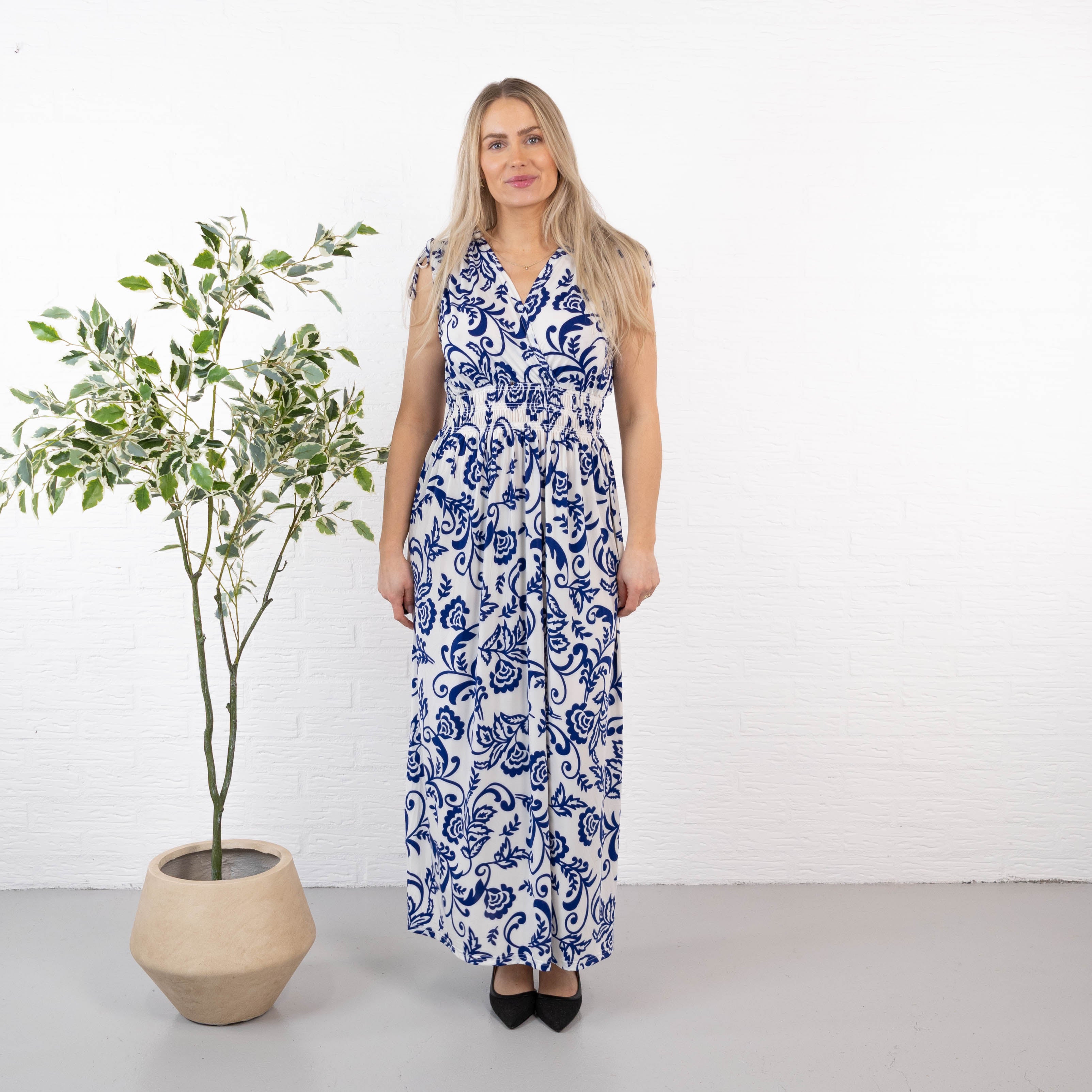Hailey kjole, Royal blue