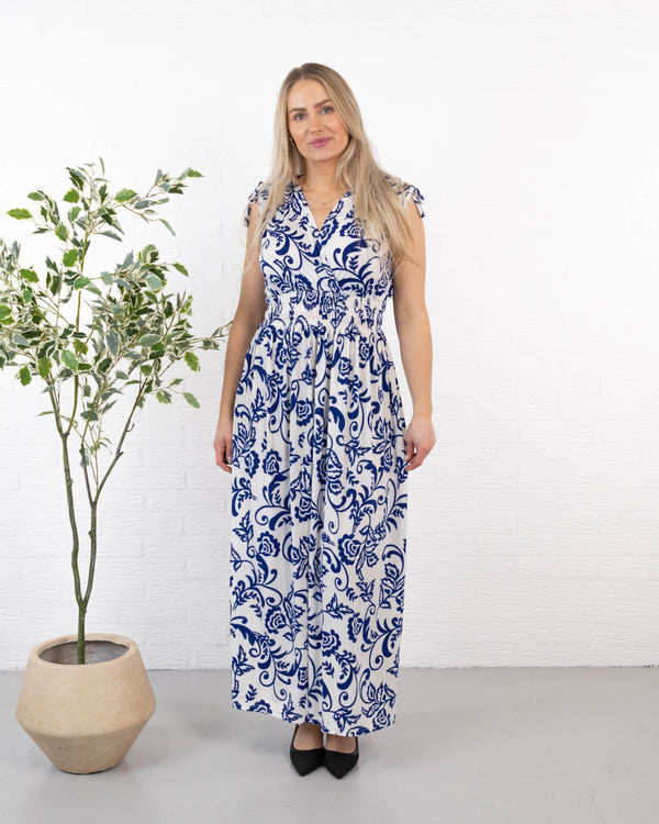 Hailey kjole, Royal blue