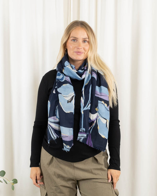 Florina tørklæde, Navy