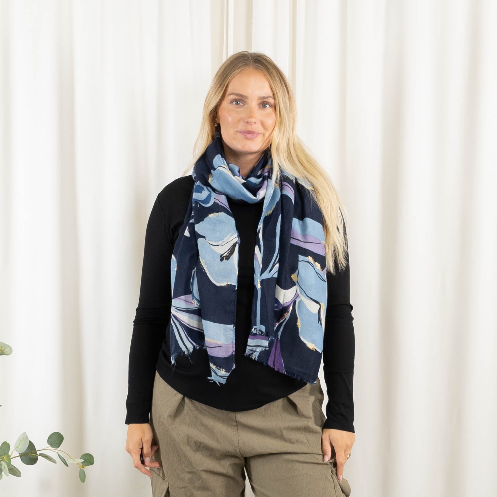 Florina tørklæde, Navy