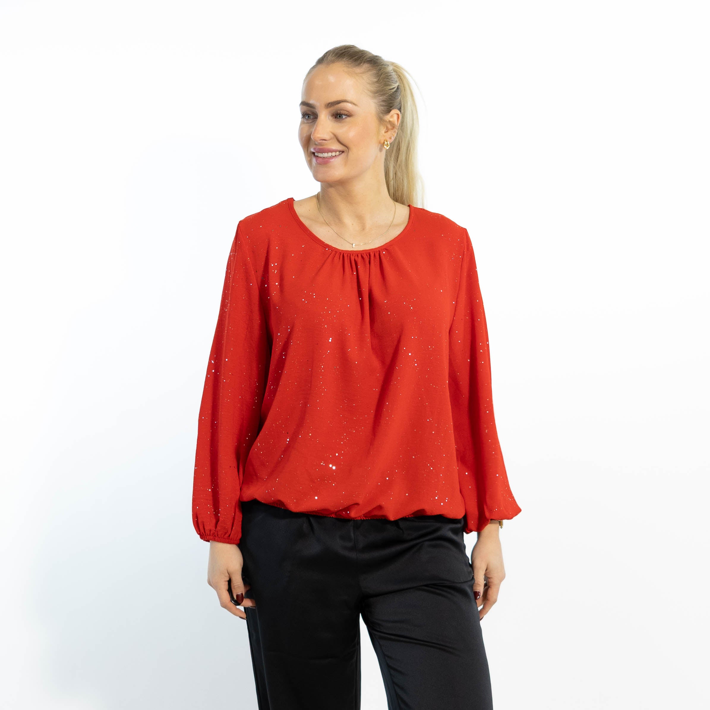 Mille glimmer overdel, Rød