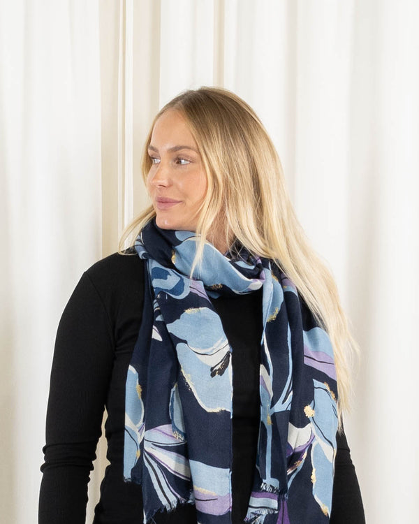 Florina tørklæde, Navy