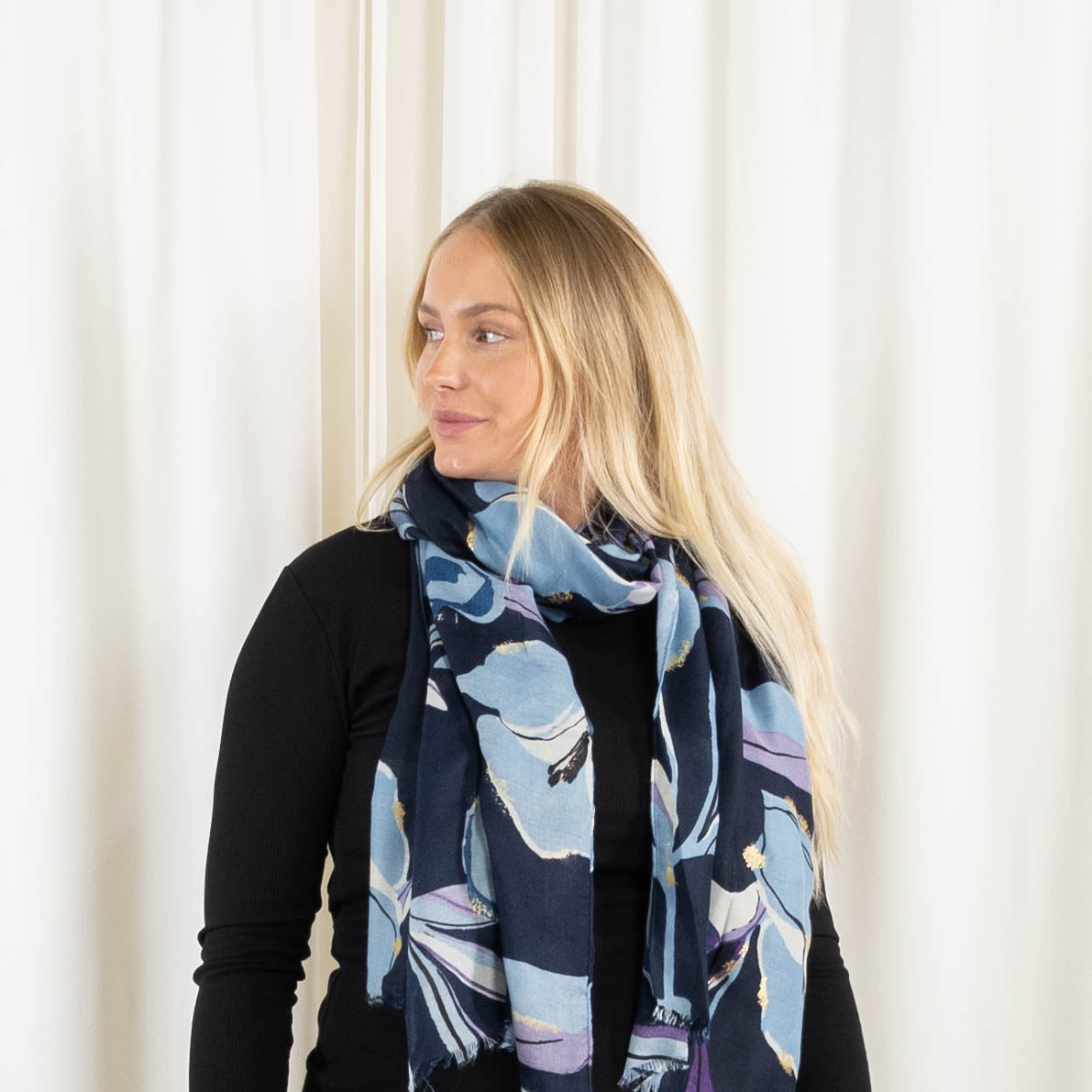 Florina tørklæde, Navy