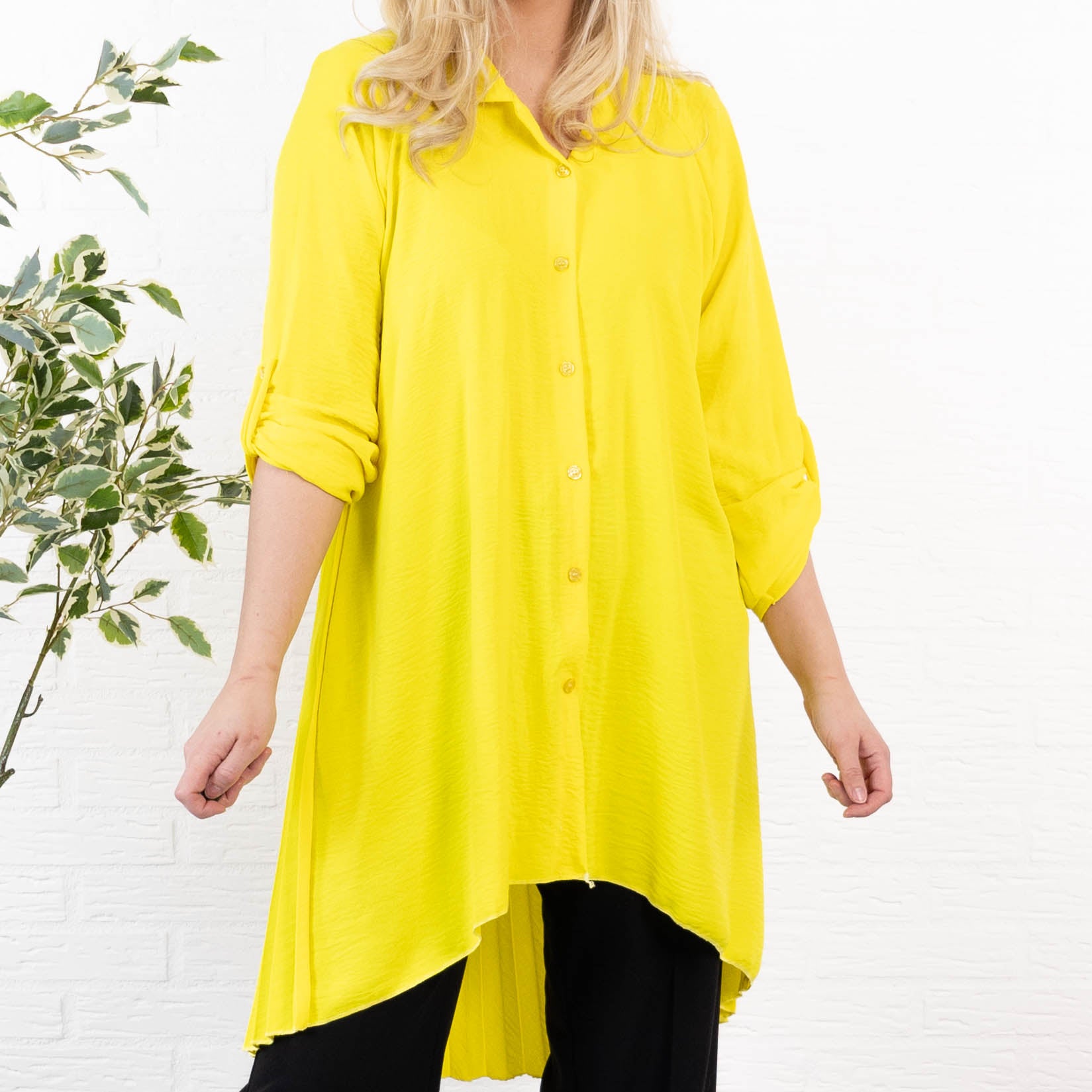 Dublin skjorte tunika, Gul