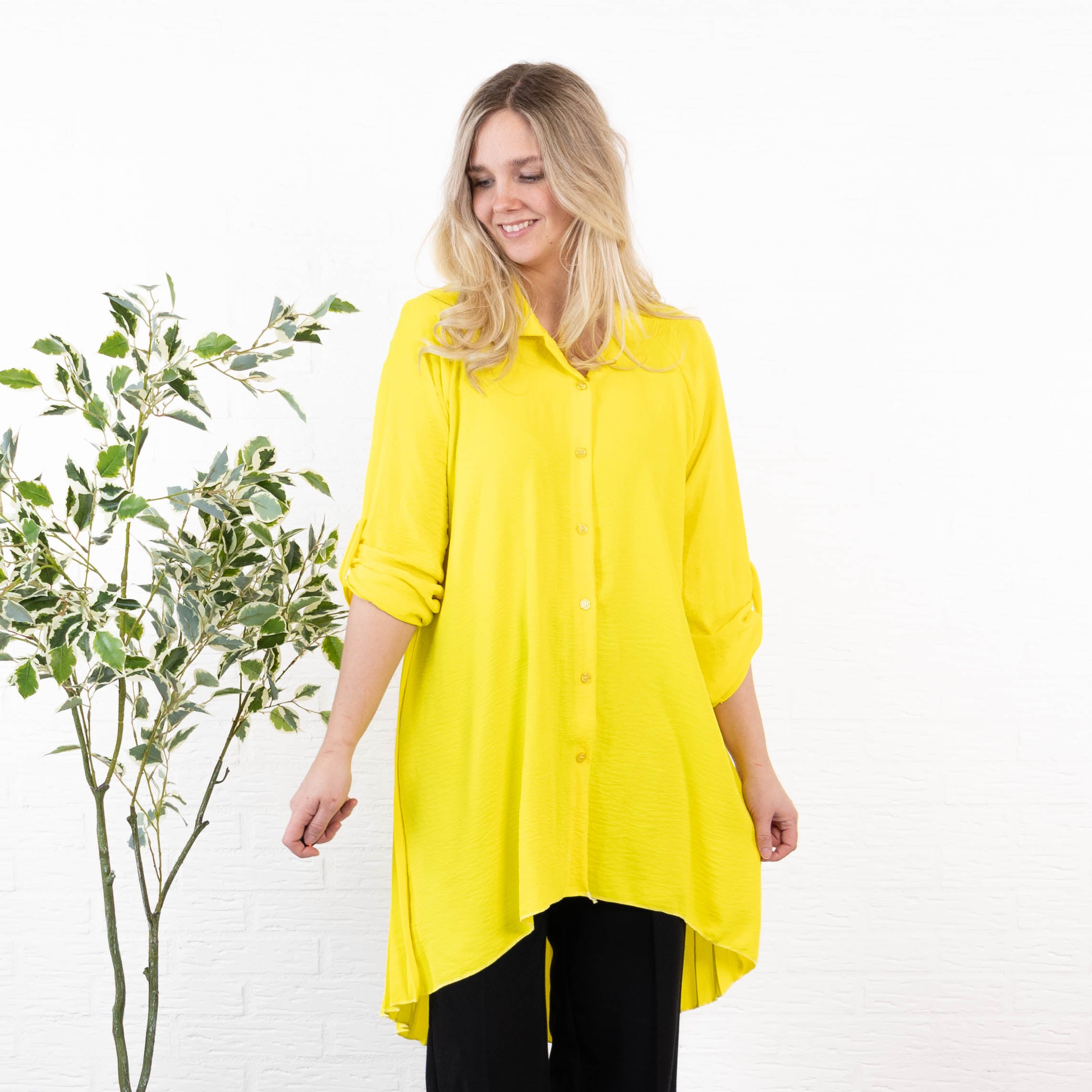 Dublin skjorte tunika, Gul