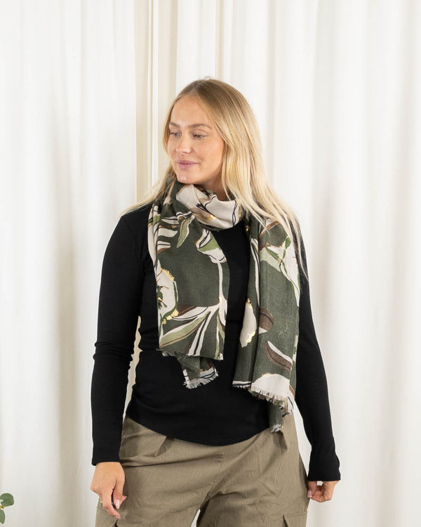 Florina tørklæde, Khaki