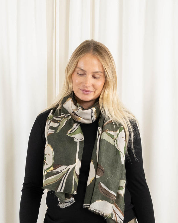 Florina tørklæde, Khaki