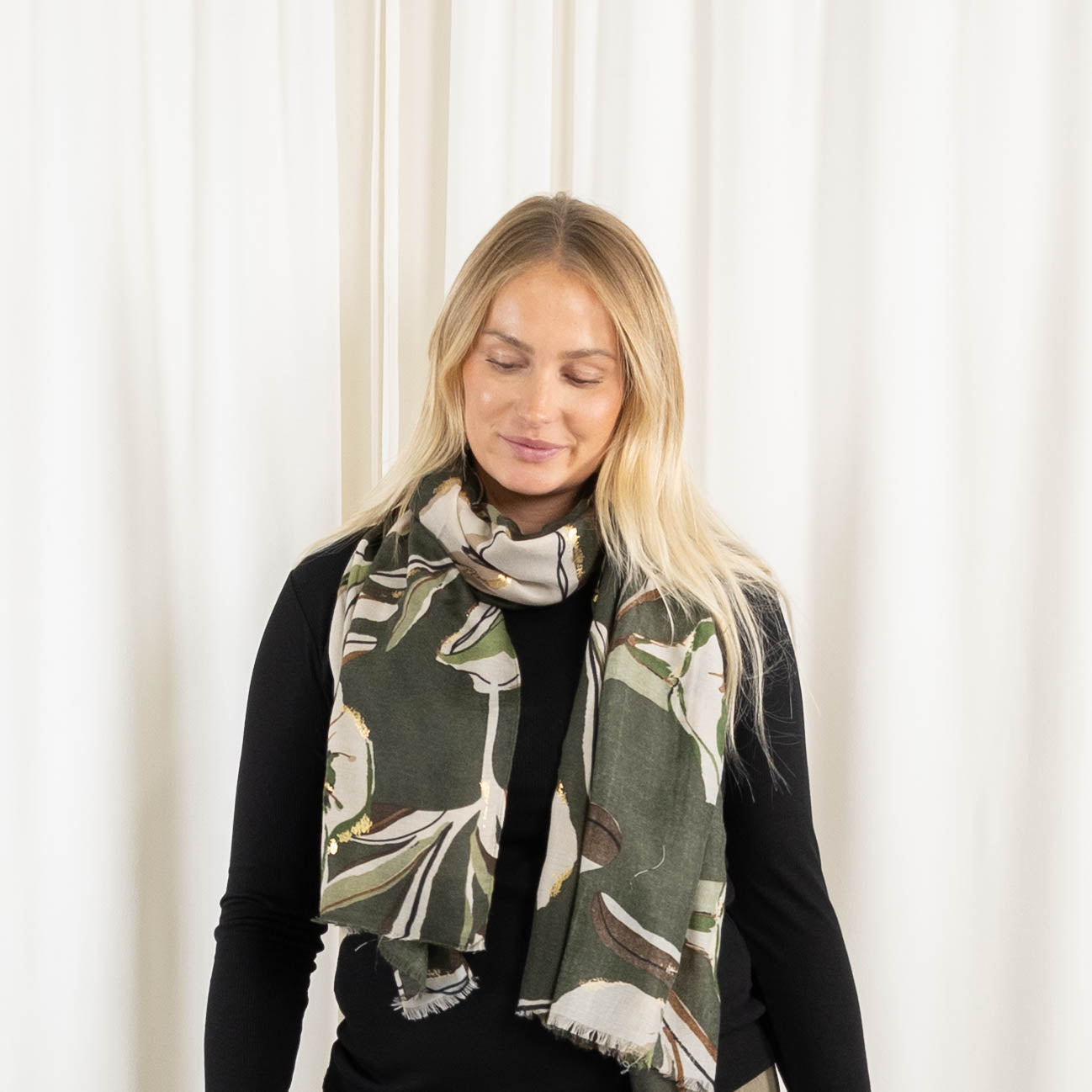 Florina tørklæde, Khaki
