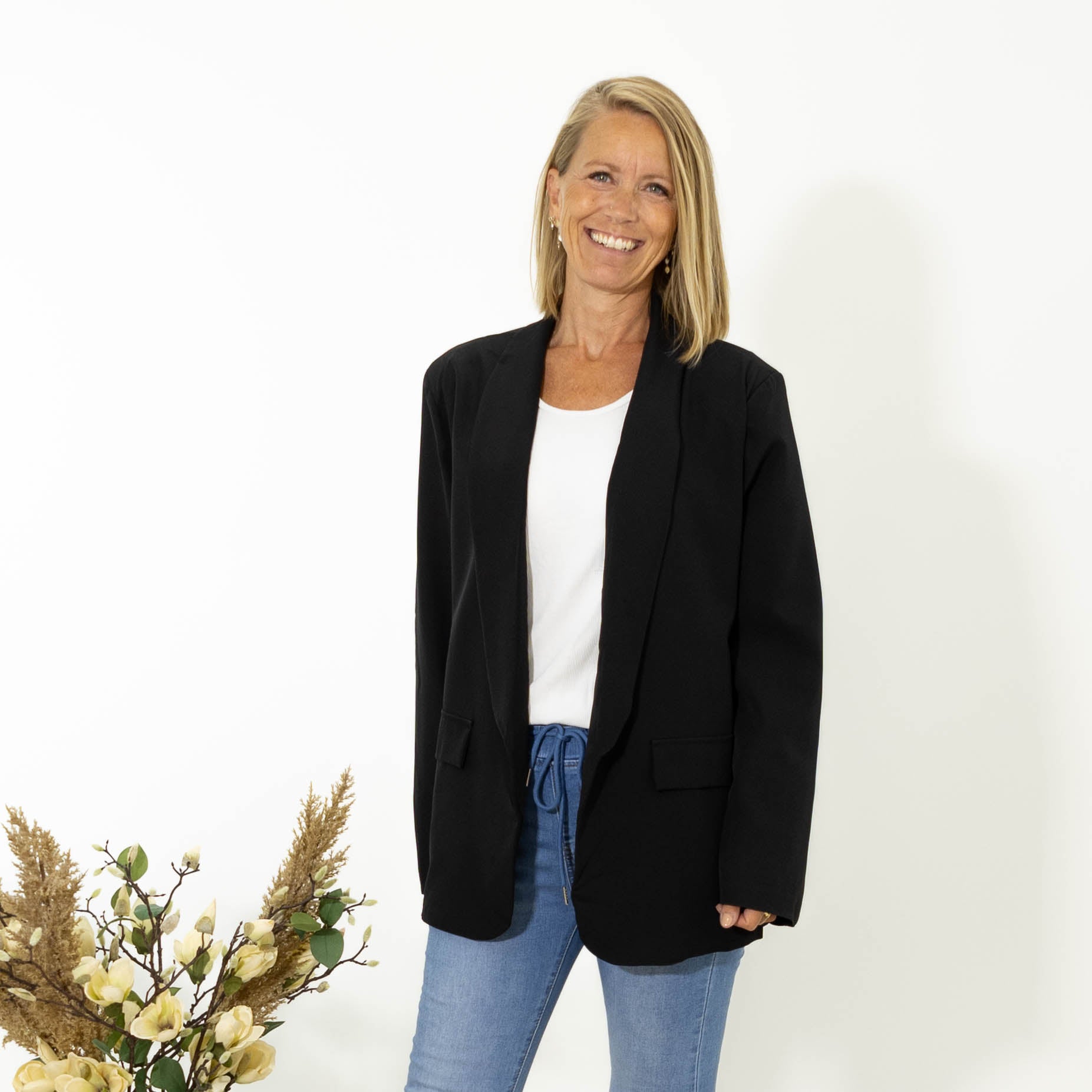 Freja blazer, Sort