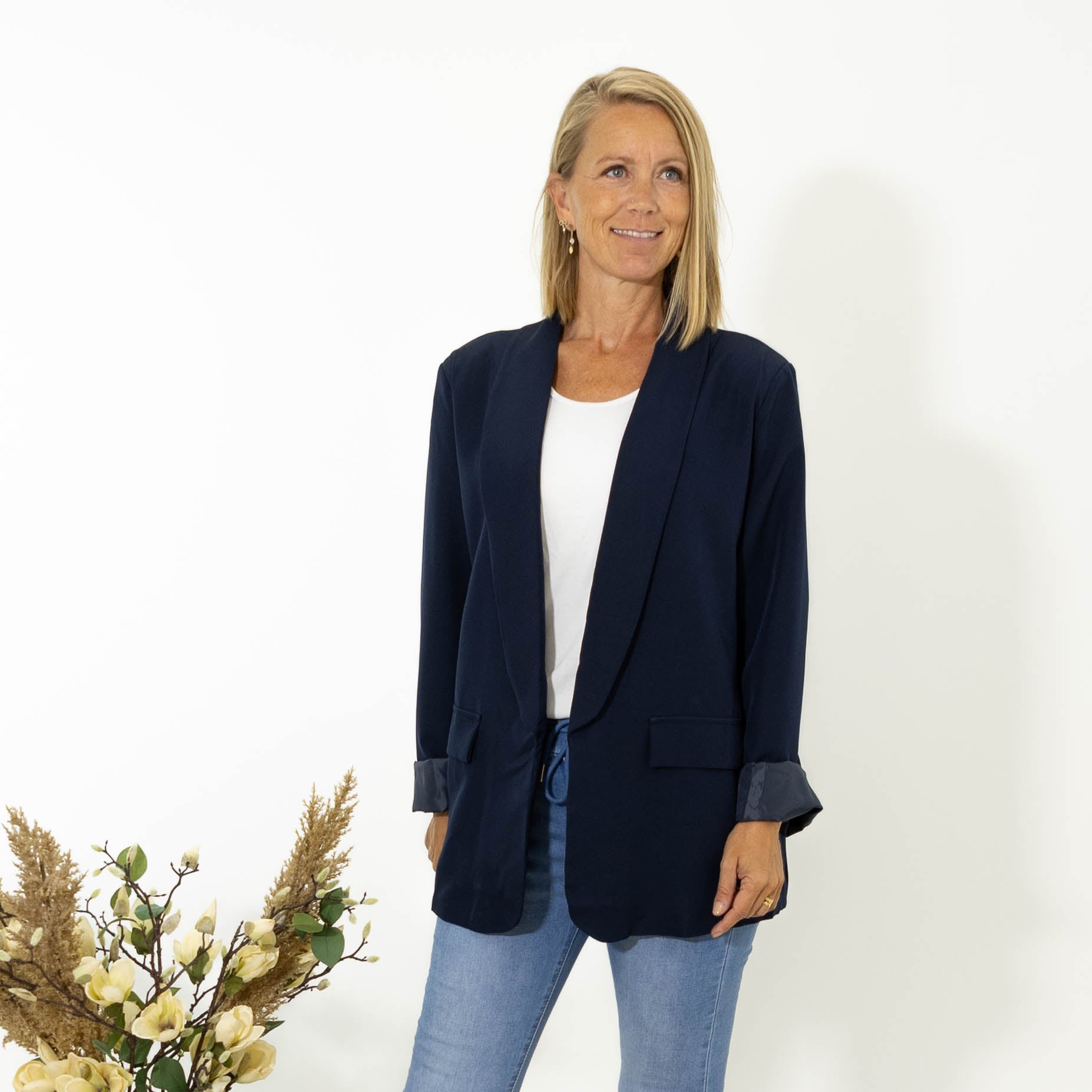 Freja blazer, Navy