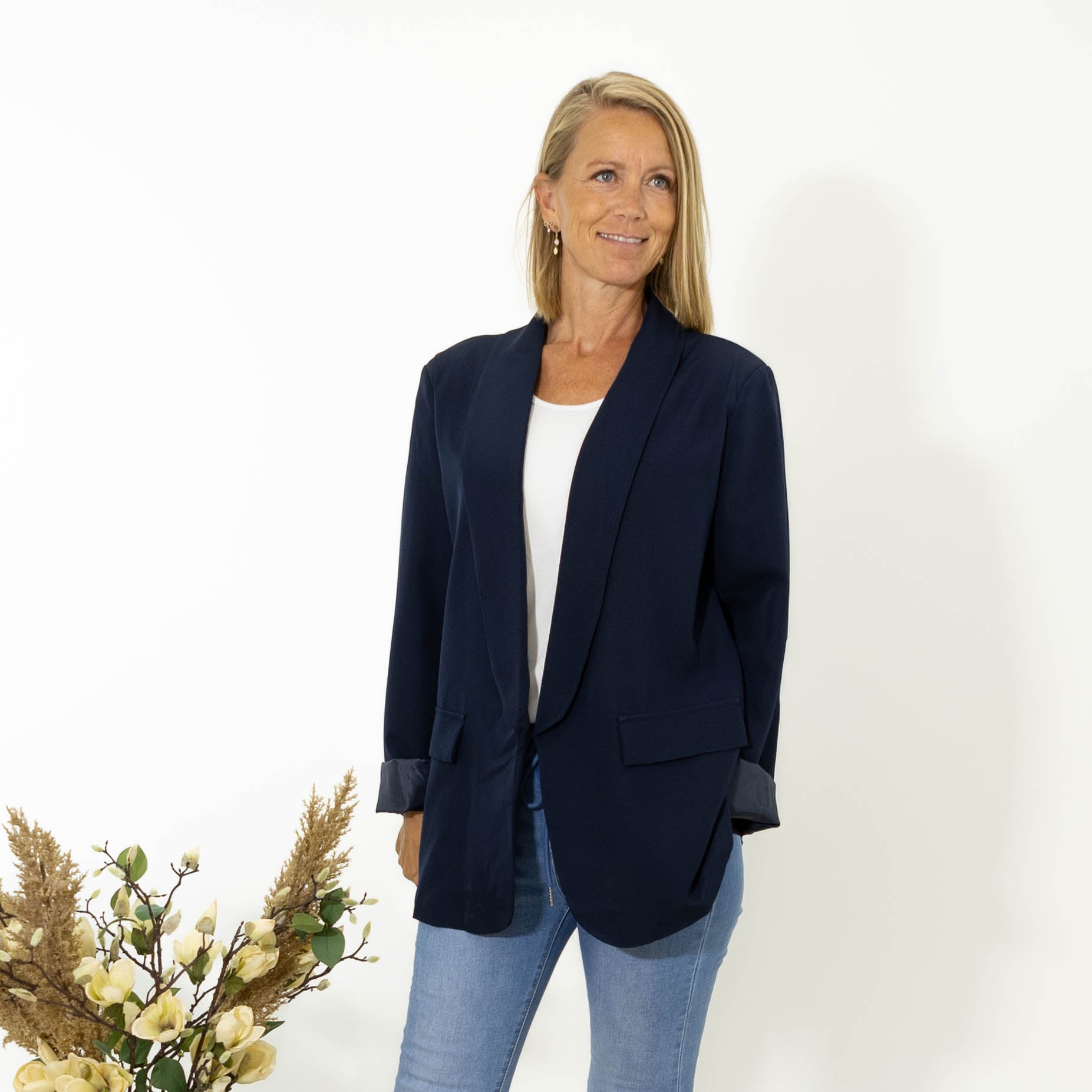 Freja blazer, Navy
