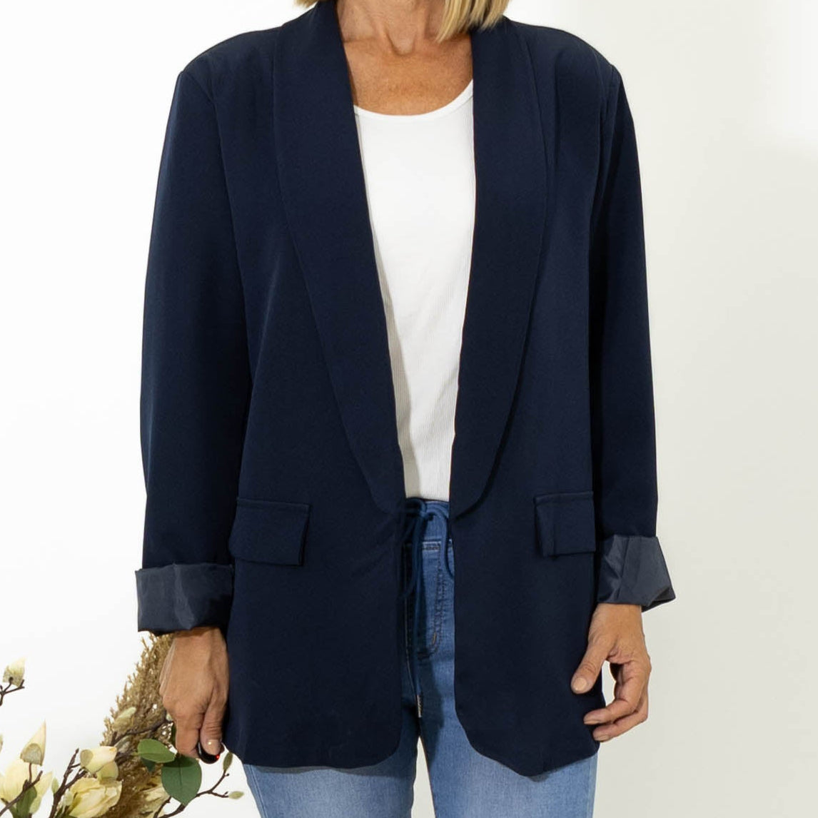 Freja blazer, Navy
