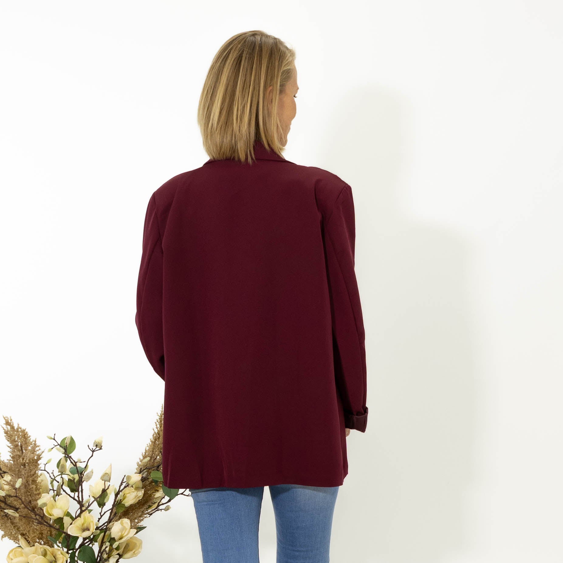 Freja blazer, Bordeaux