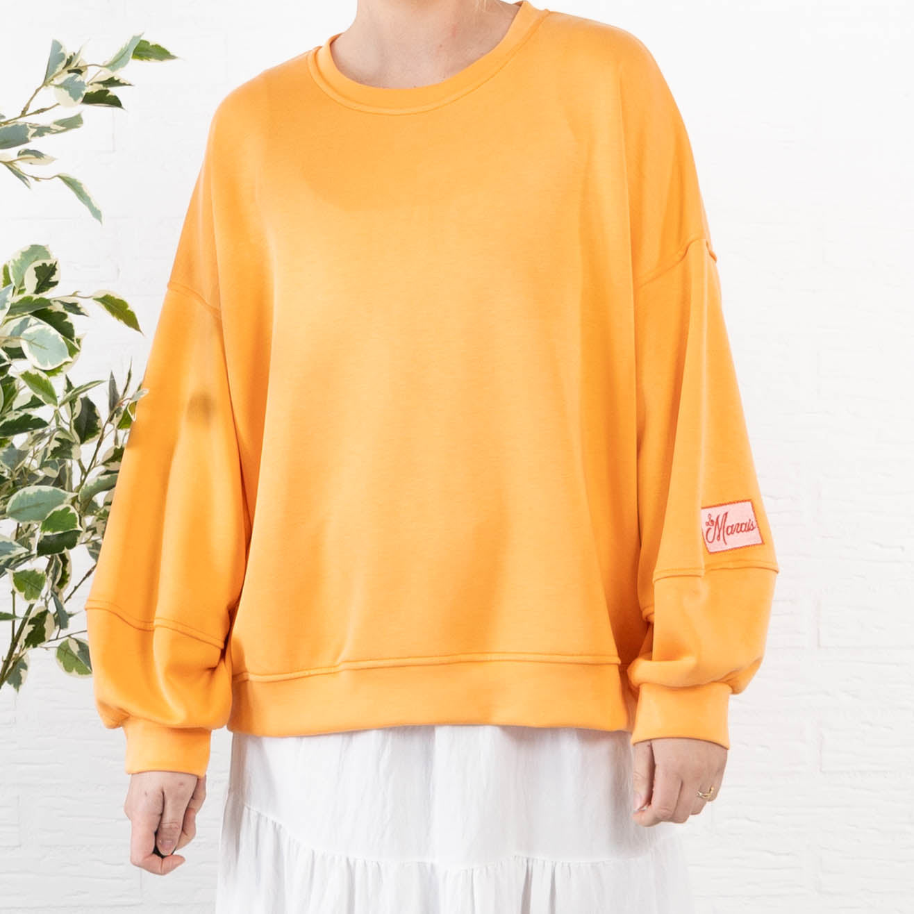 Lena sweatshirt, Fersken