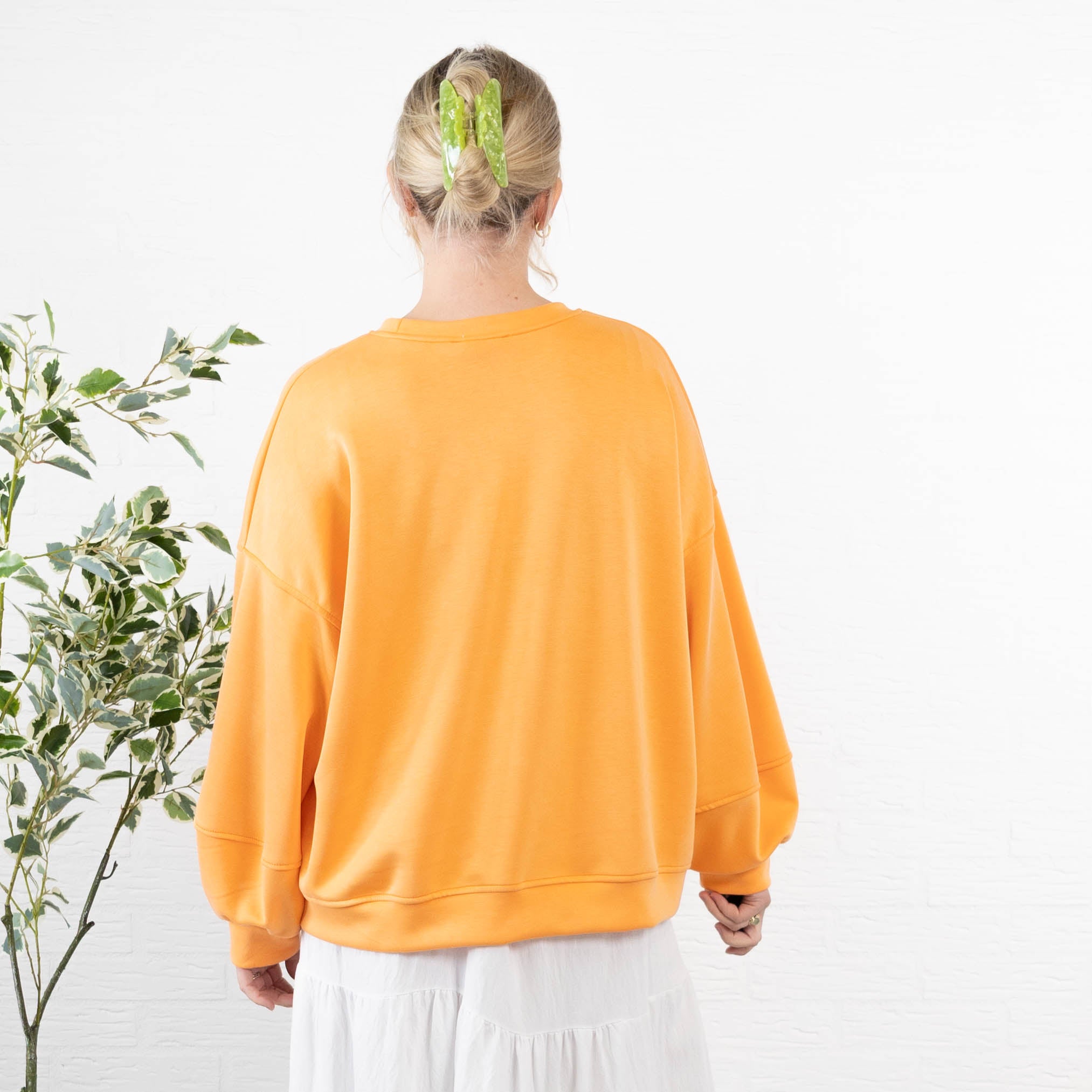 Lena sweatshirt, Fersken