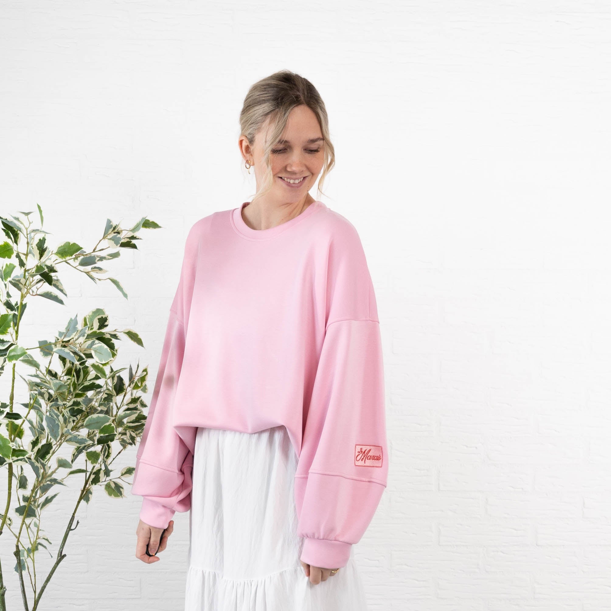 Lena sweatshirt, Lyserød