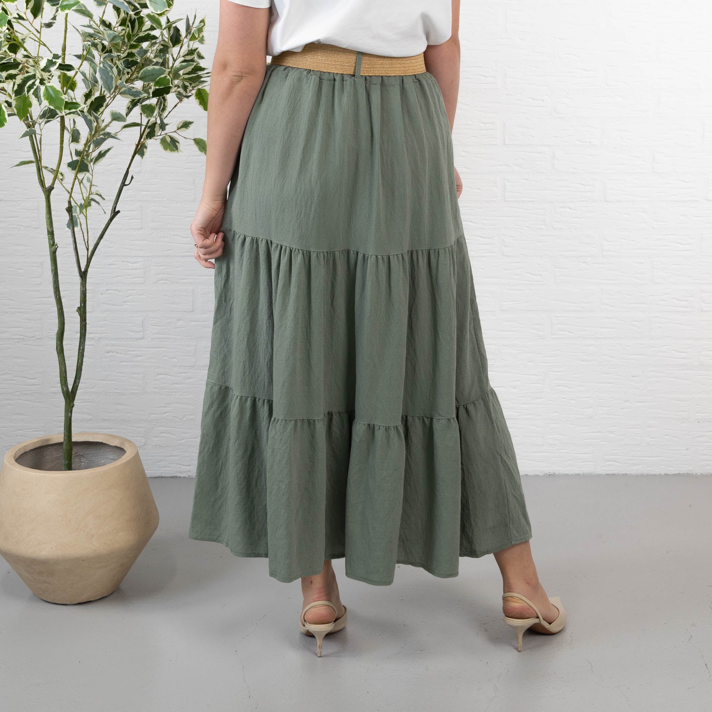 Soleima nederdel, Khaki
