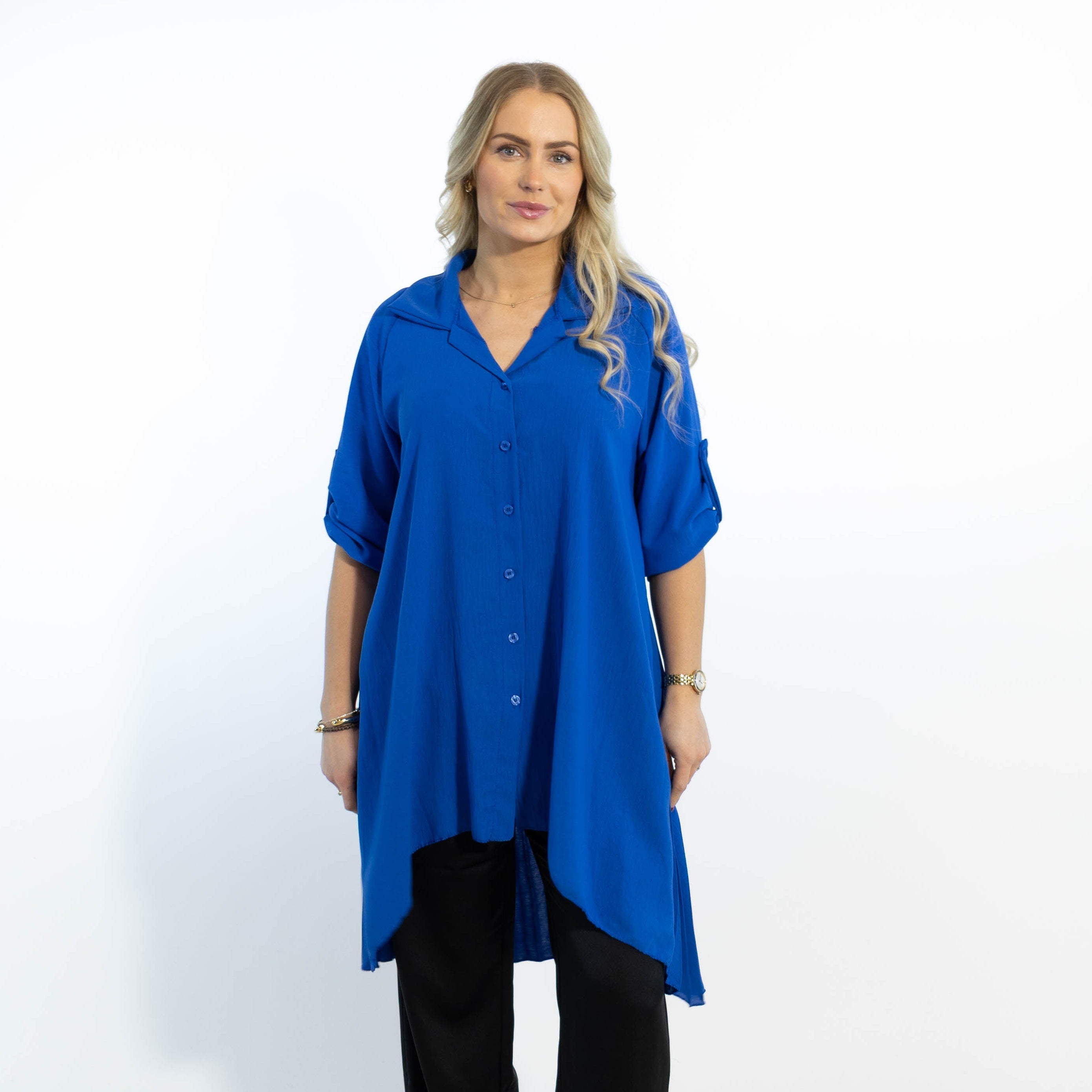 Dublin skjorte tunika, Royal blue