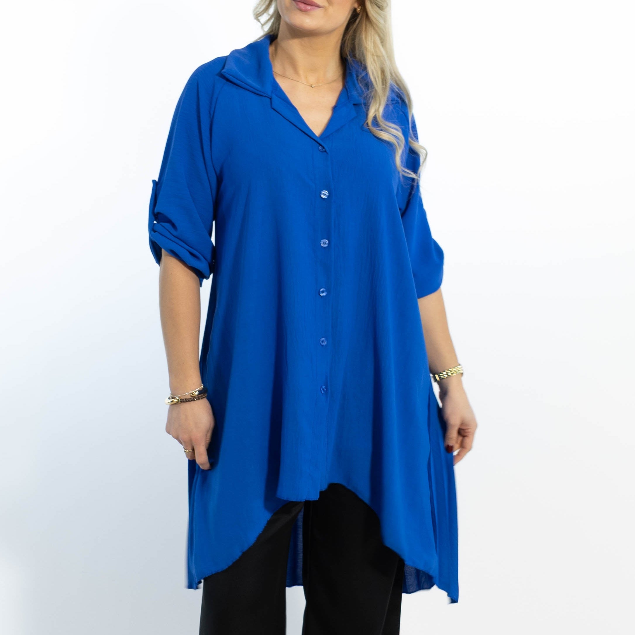 Dublin skjorte tunika, Royal blue