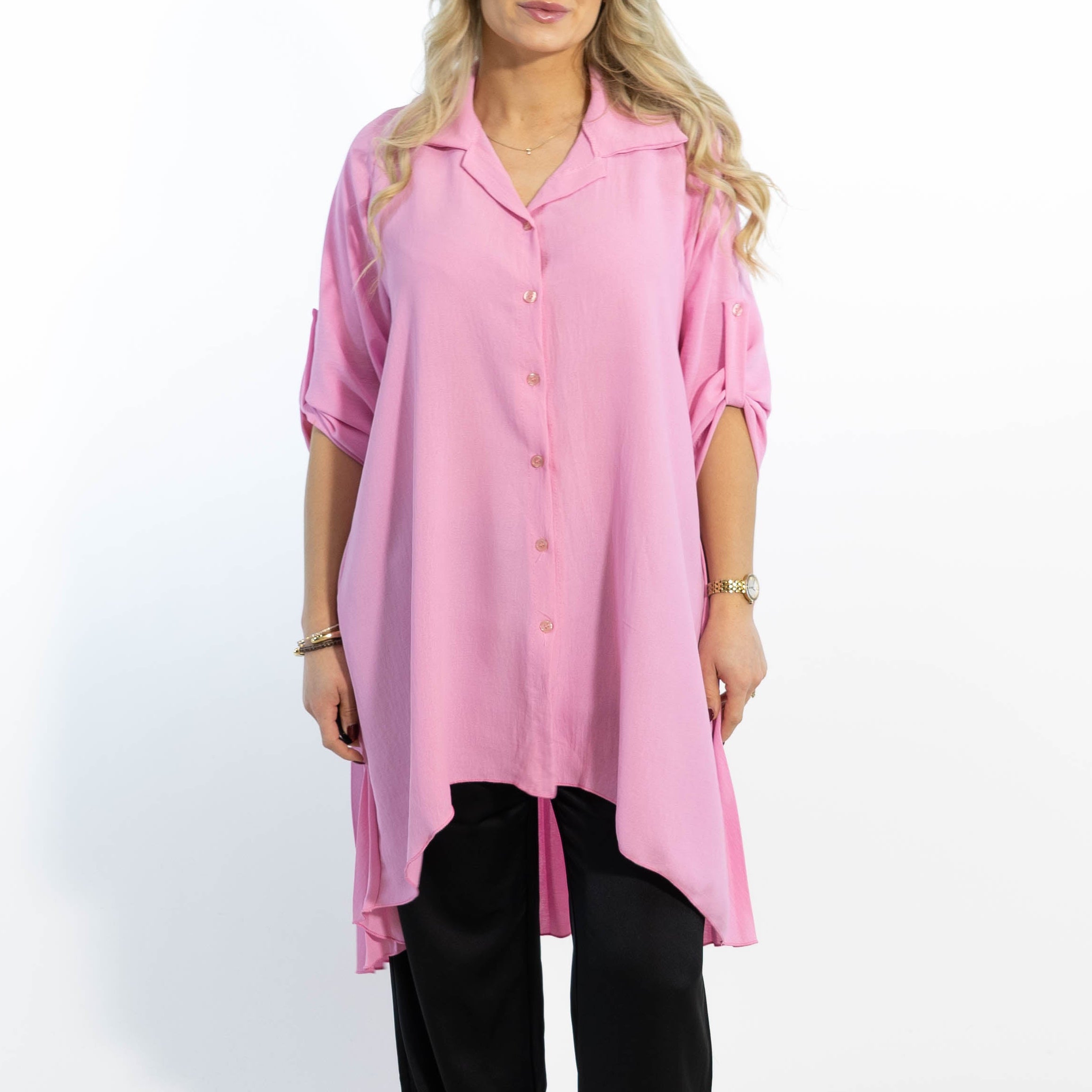 Dublin skjorte tunika, Lyserød