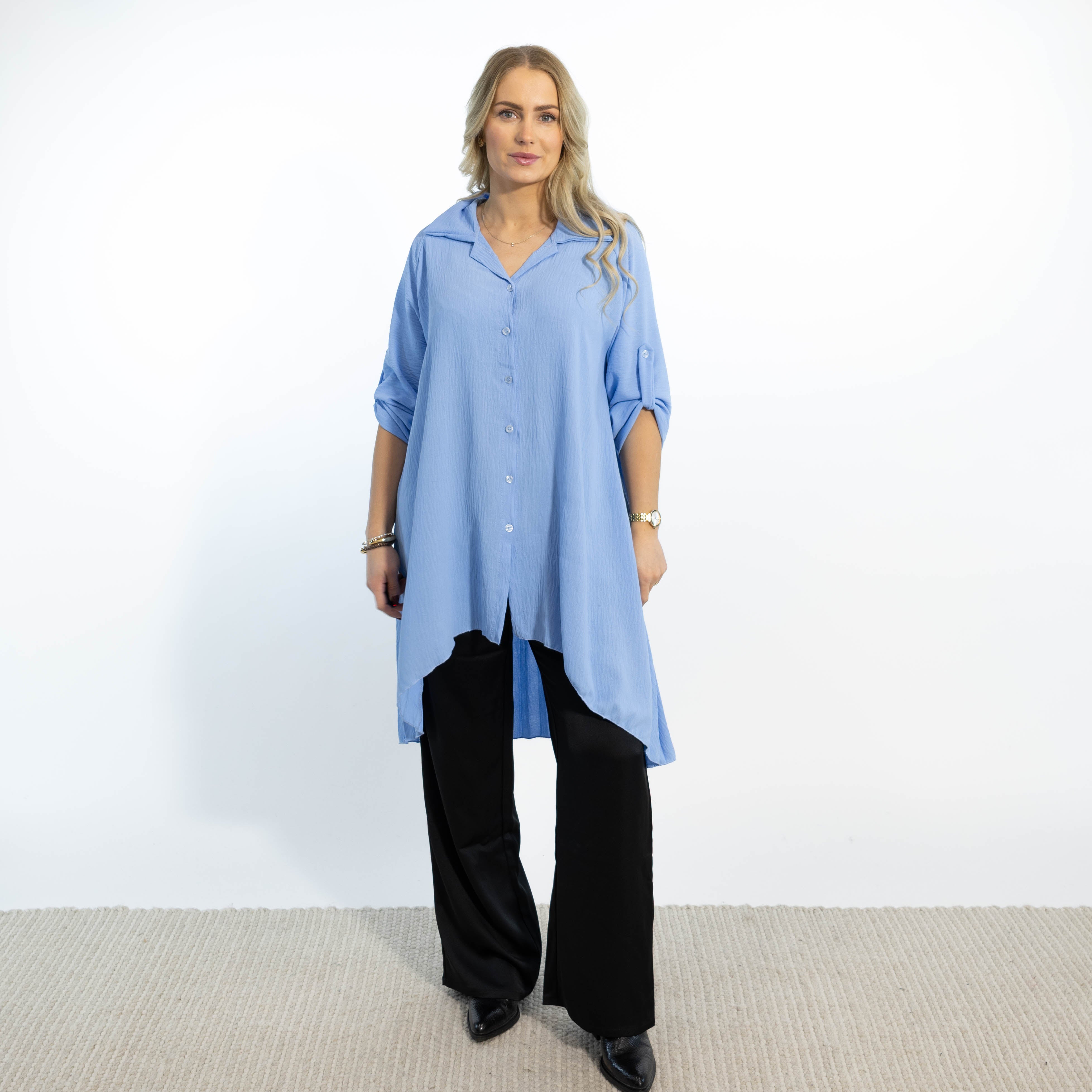 Dublin skjorte tunika, Lyseblå
