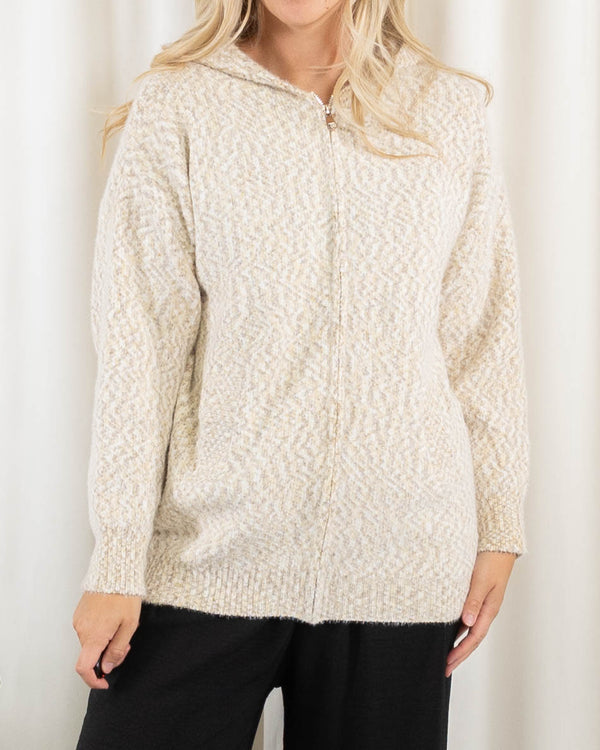 Esther cardigan, Taupe