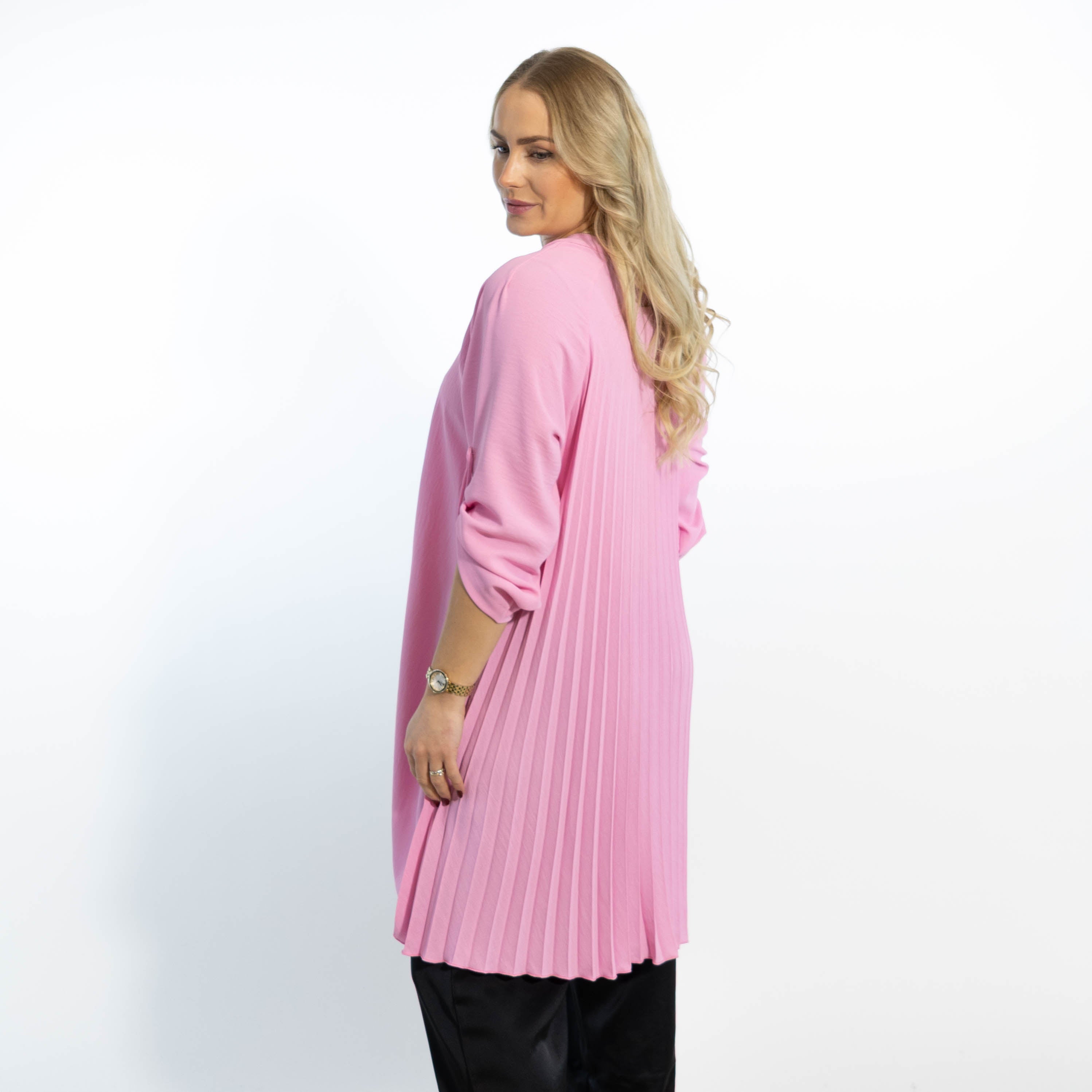 Derry skjorte tunika, Lyserød