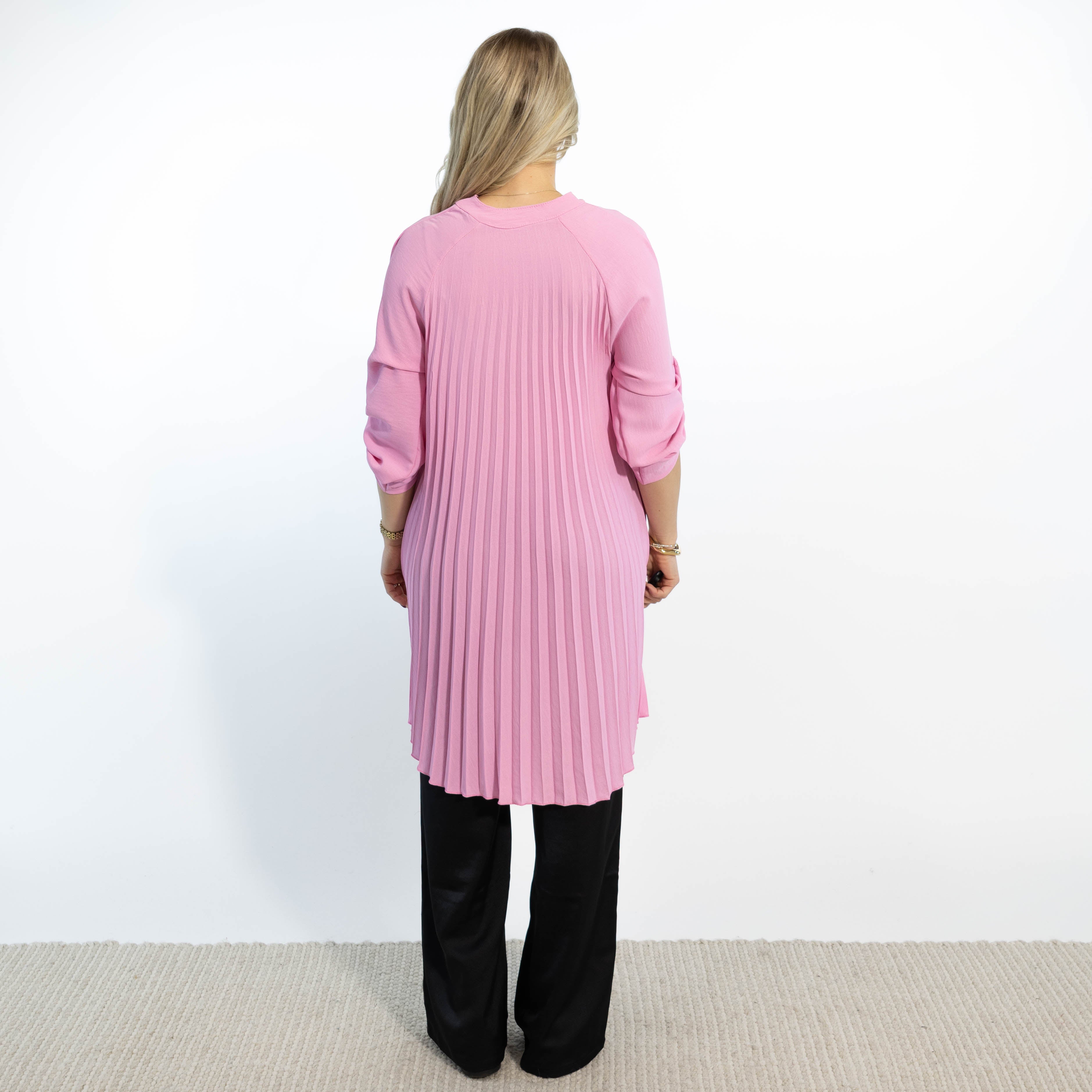 Derry skjorte tunika, Lyserød