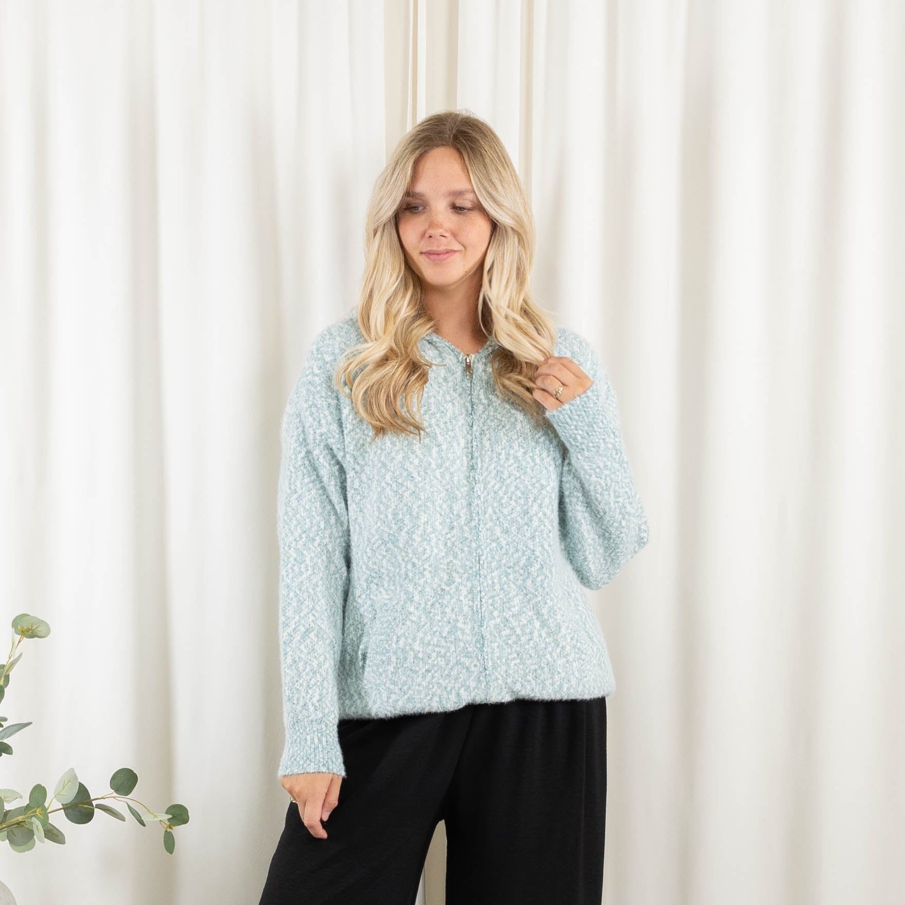 Esther cardigan, Grøn