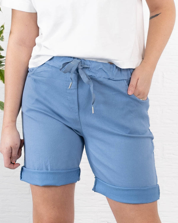 Milly shorts, Dueblå