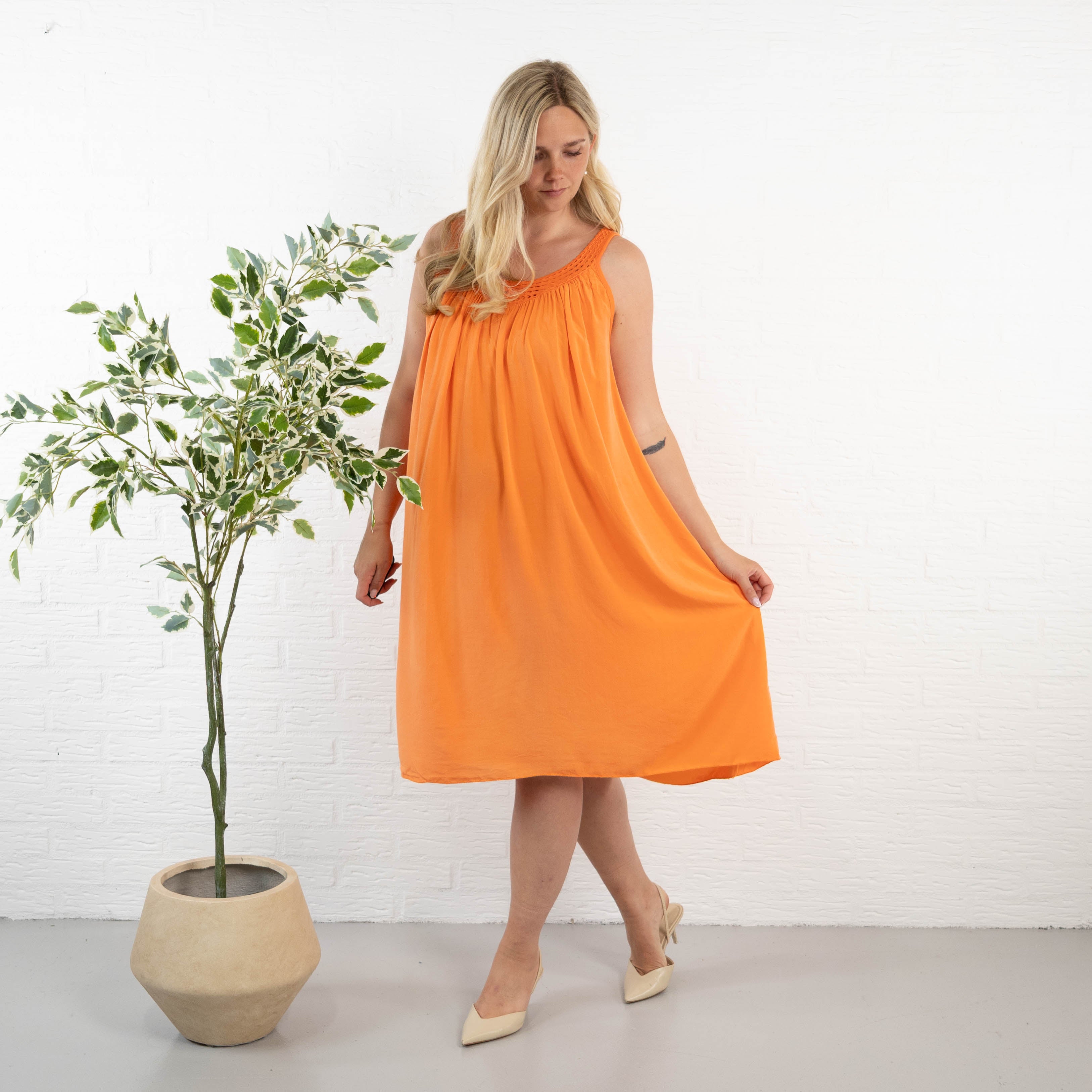 Adore kjole, Orange