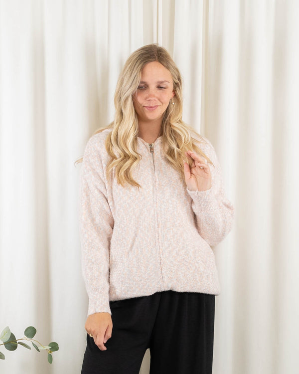 Esther cardigan, Rosa