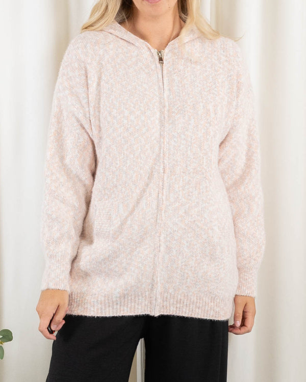 Esther cardigan, Rosa