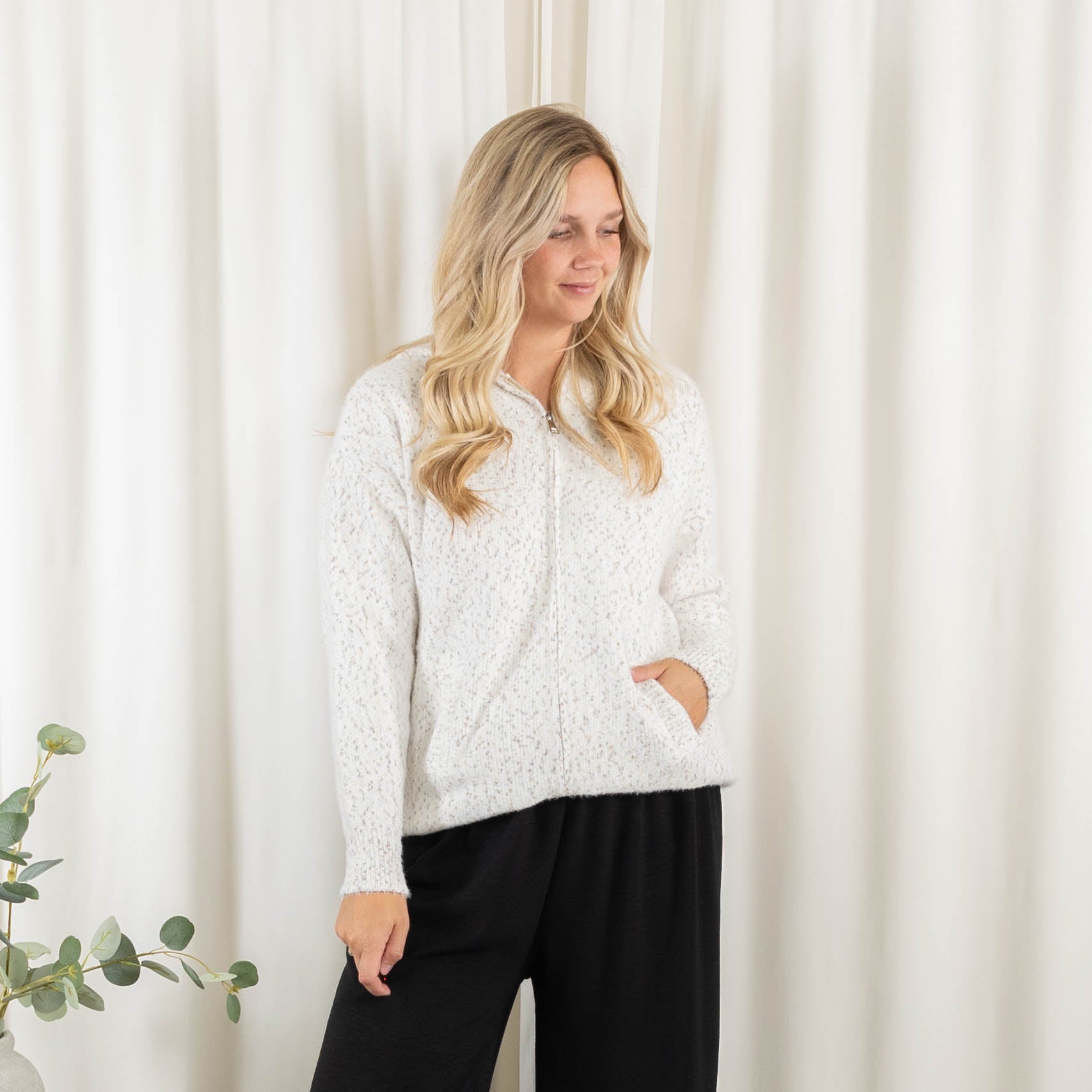 Esther cardigan, Beige